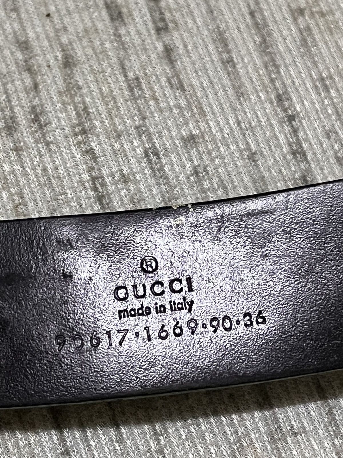 Gucci Gucci leather belt Size ONE SIZE - 3 Thumbnail