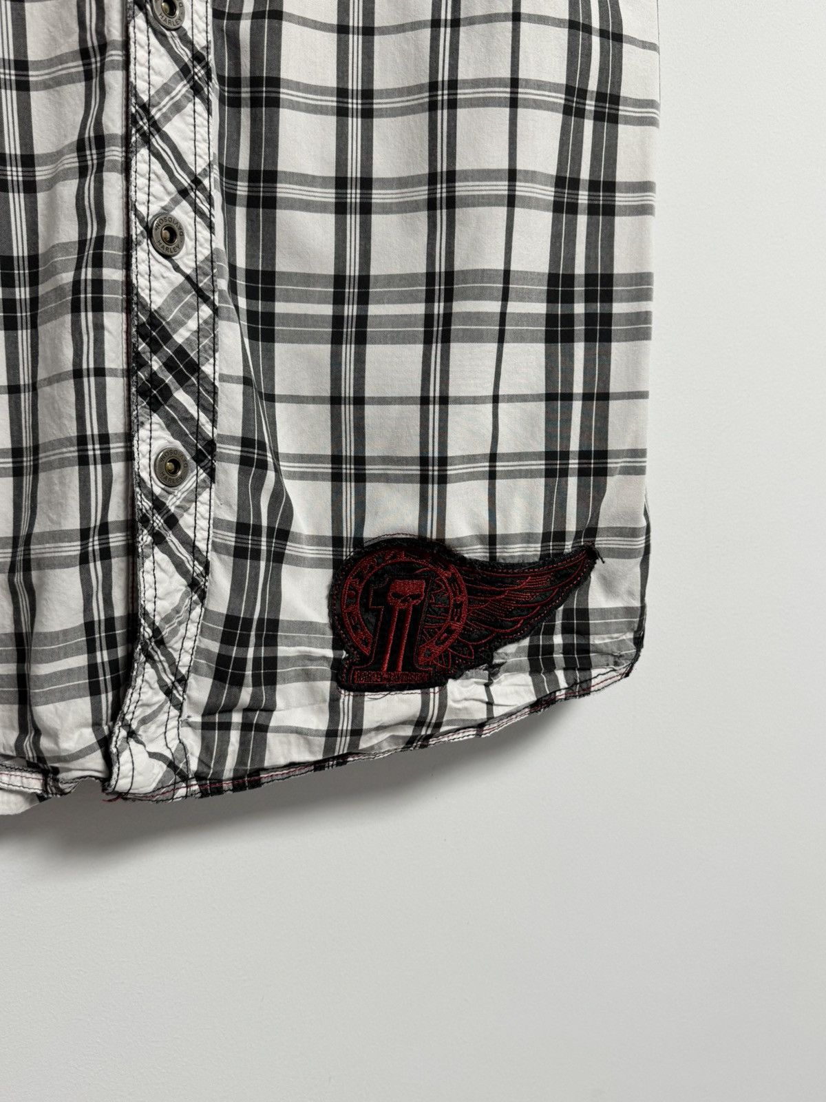 Harley Davidson Harley Davidson Y2K style Hype Button Up Shirt Size US M / EU 48-50 / 2 - 7 Thumbnail