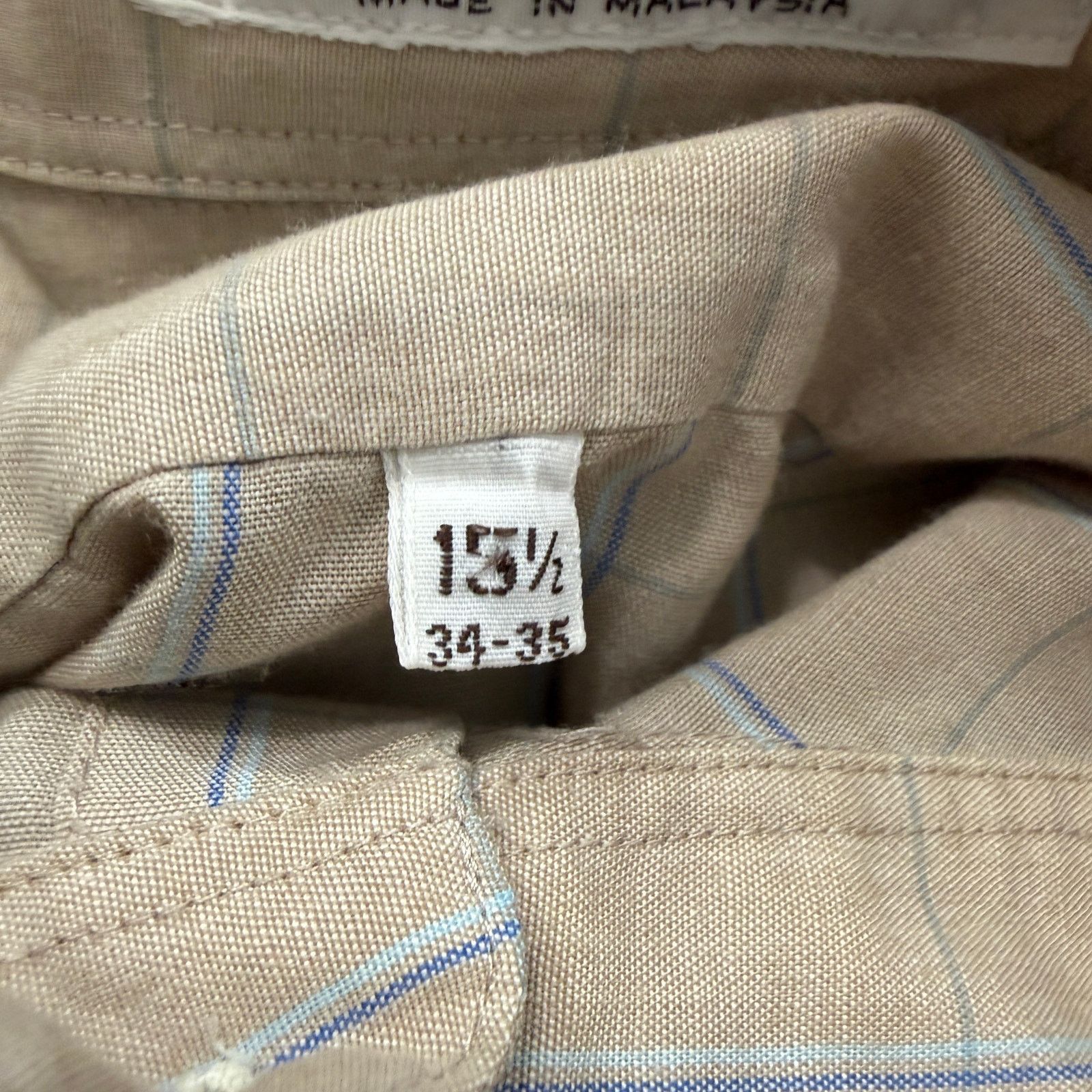Vintage Vintage Yves Saint Laurent Button Down Shirt 15.5 34-35 Size US M / EU 48-50 / 2 - 7 Thumbnail
