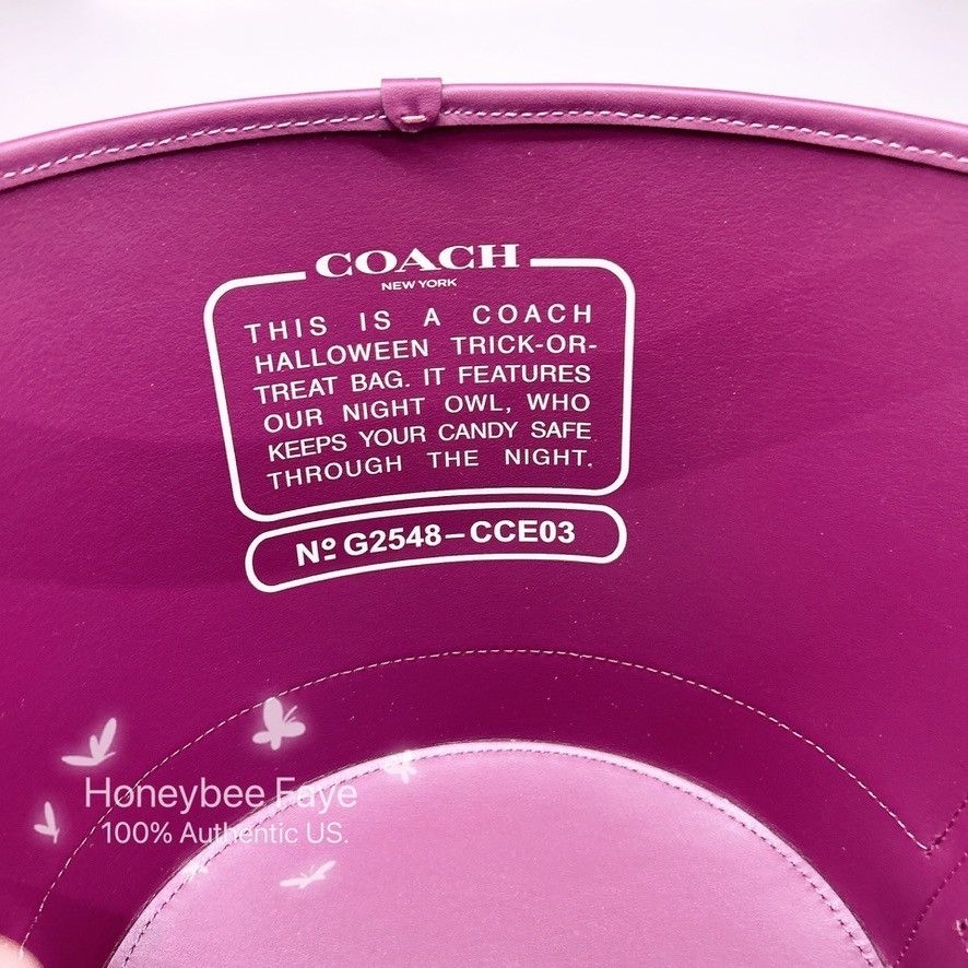 Coach Trick Or Treat Bucket With Halloween Owl CCE03 Size ONE SIZE - 5 Thumbnail