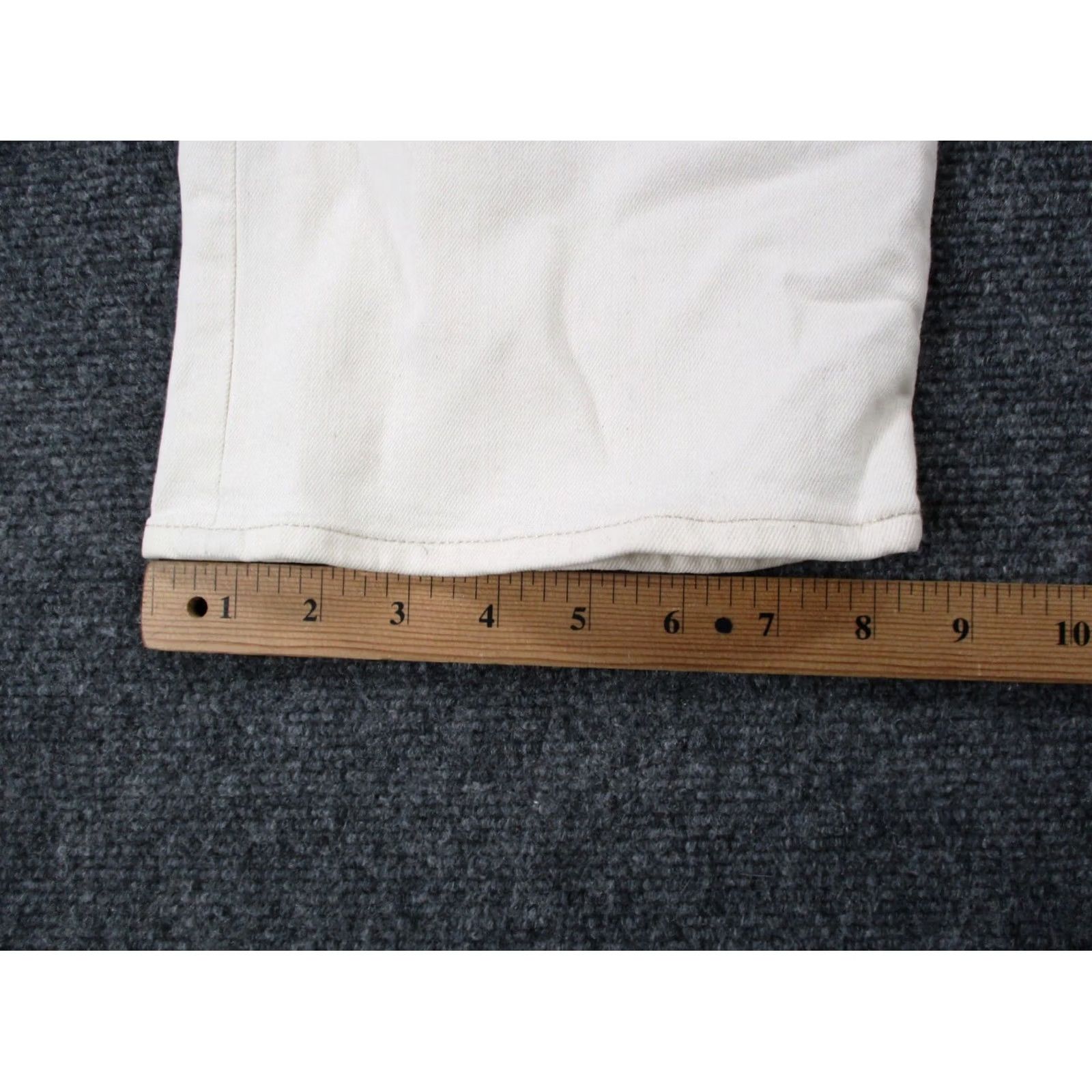 Madewell Madewell Jeans Womens 32 White Denim Pants Curvy 90s Straight High Rise NEW Jeans Women 32 White Denim Curvy Straight High Rise Jeans Size 24" / US 00 / IT 34 - 5 Thumbnail