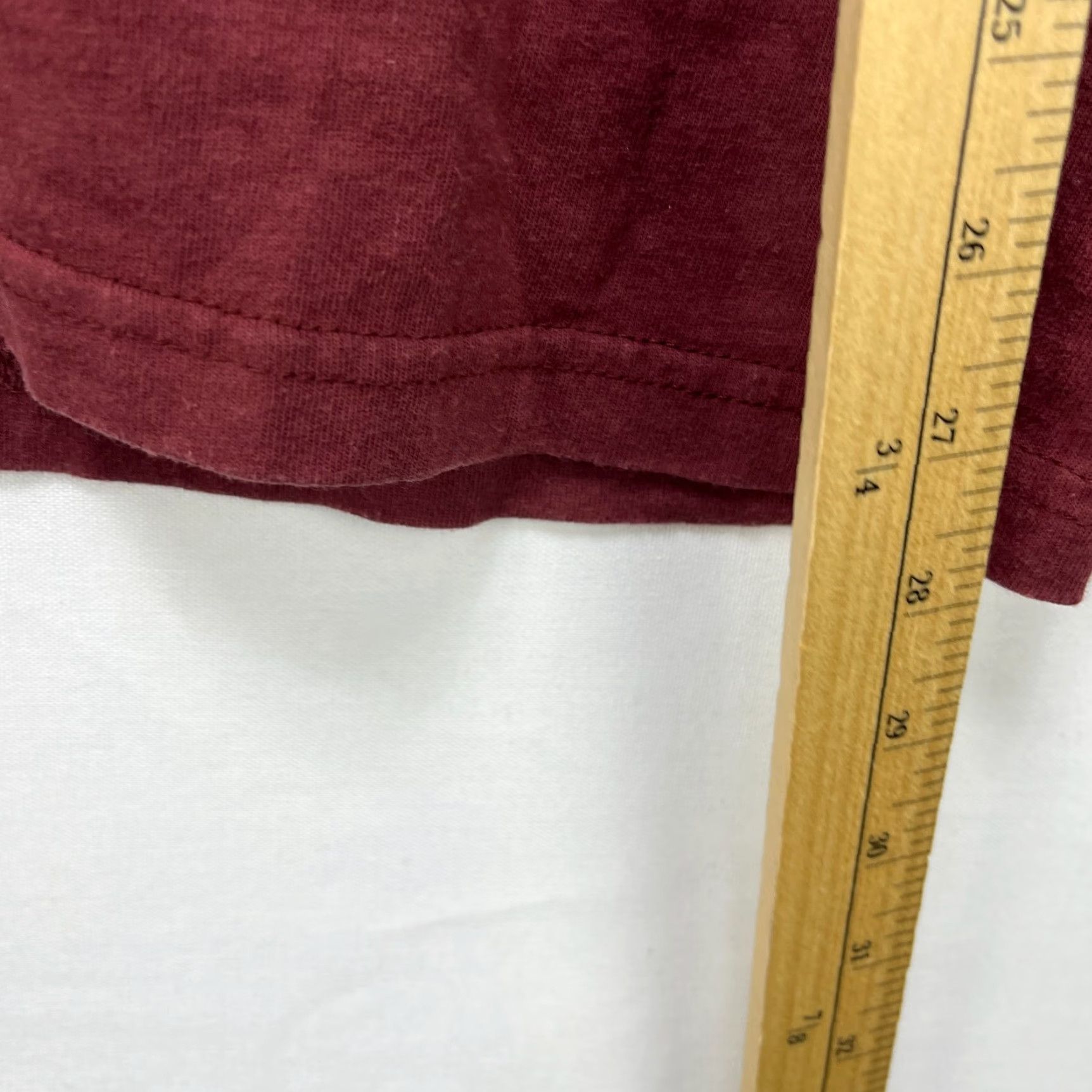 Nike VINTAGE Nike Long Sleeve Shirt M Red Swoosh Made in Canada Mens Size US M / EU 48-50 / 2 - 6 Thumbnail