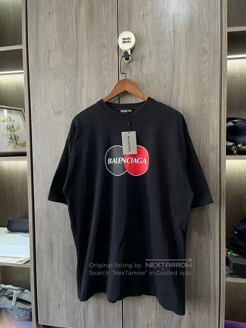 Balenciaga Balenciaga Mastercard Short Sleeve Size US M / EU 48-50 / 2 - 8 Thumbnail