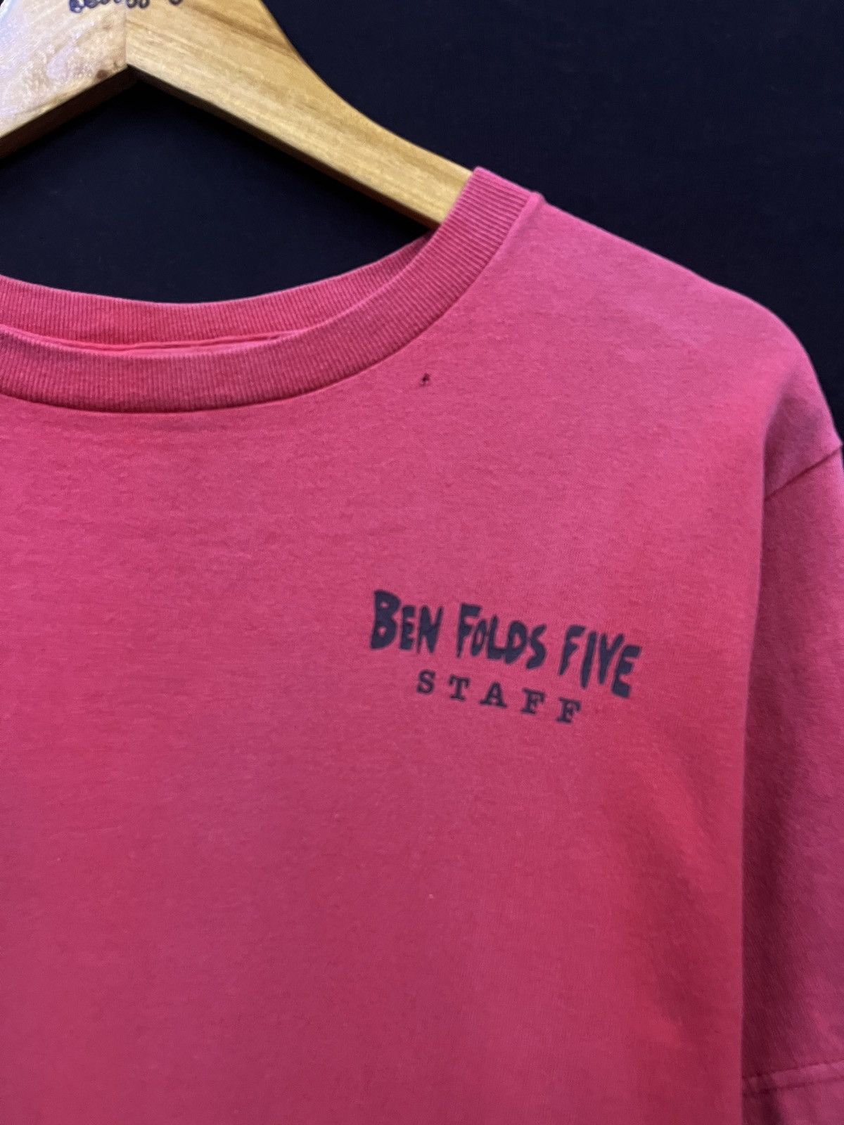 Vintage RARE‼️ VINTAGE BEN FOLDS FIVE STAFF BAND SHIRT Size US M / EU 48-50 / 2 - 8 Thumbnail