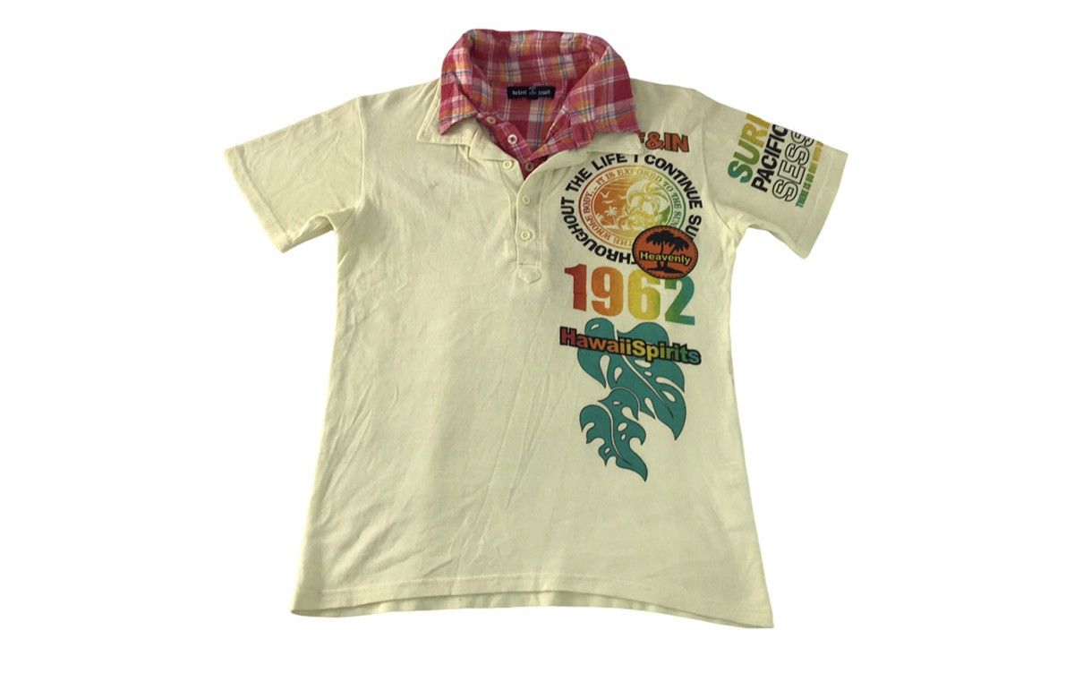 Japanese Brand Defective Structs Surf In Kawaii Art Polo Tee Size S / US 4 / IT 40 - 1 Thumbnail