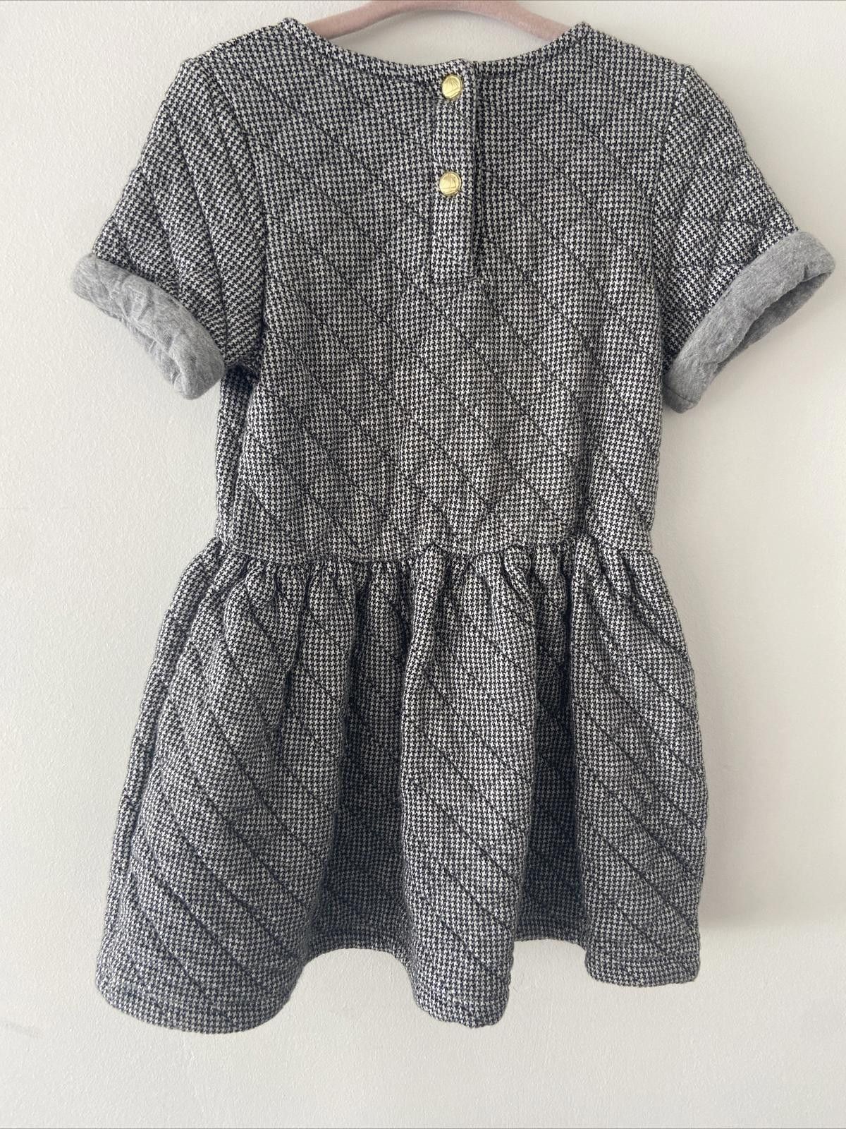 Petit Bateau Petit Bateau Quilted Girls Dress Size 4 Size ONE SIZE - 4 Thumbnail