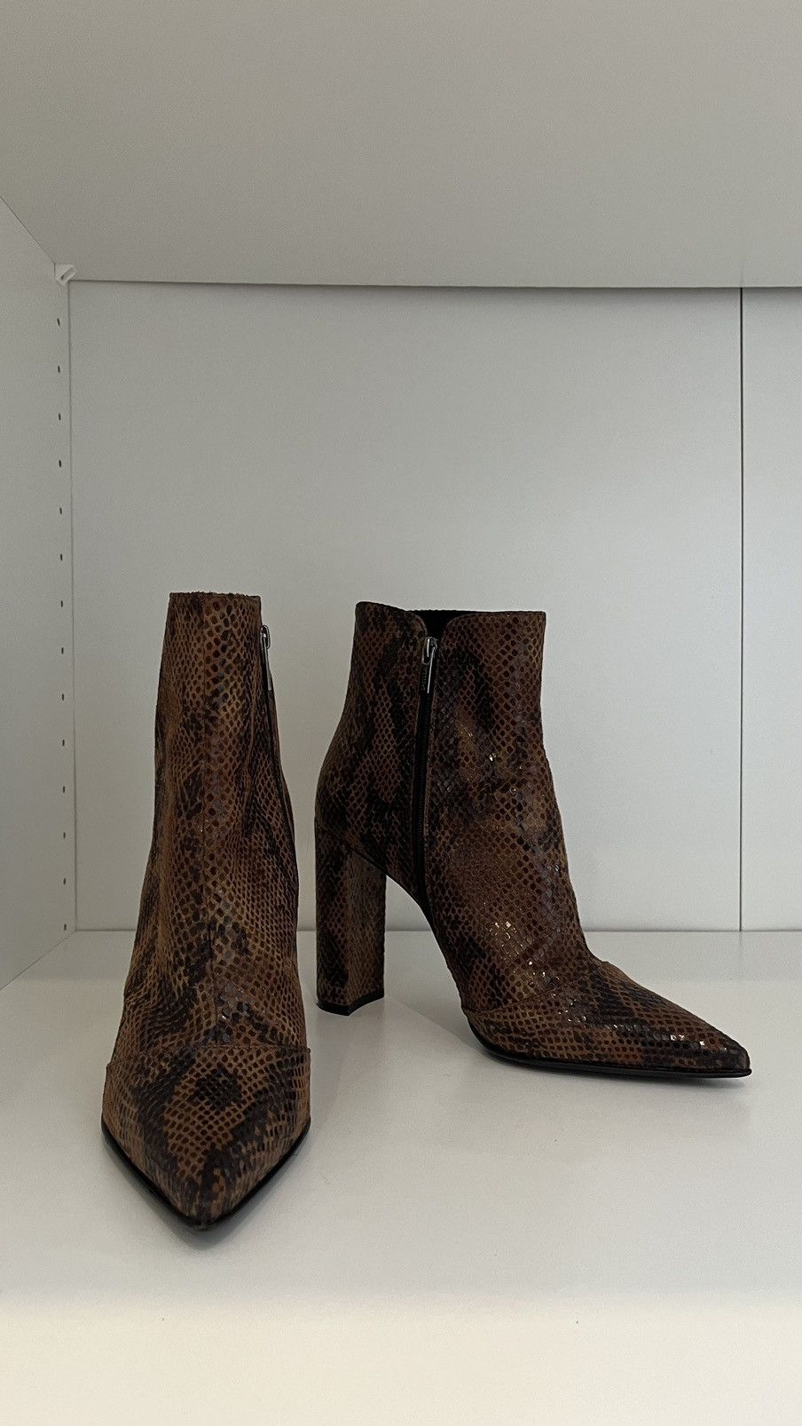 Le Silla Chic snake skin effect Le Silla ankle boots Size US 9 / IT 39 - 2 Thumbnail