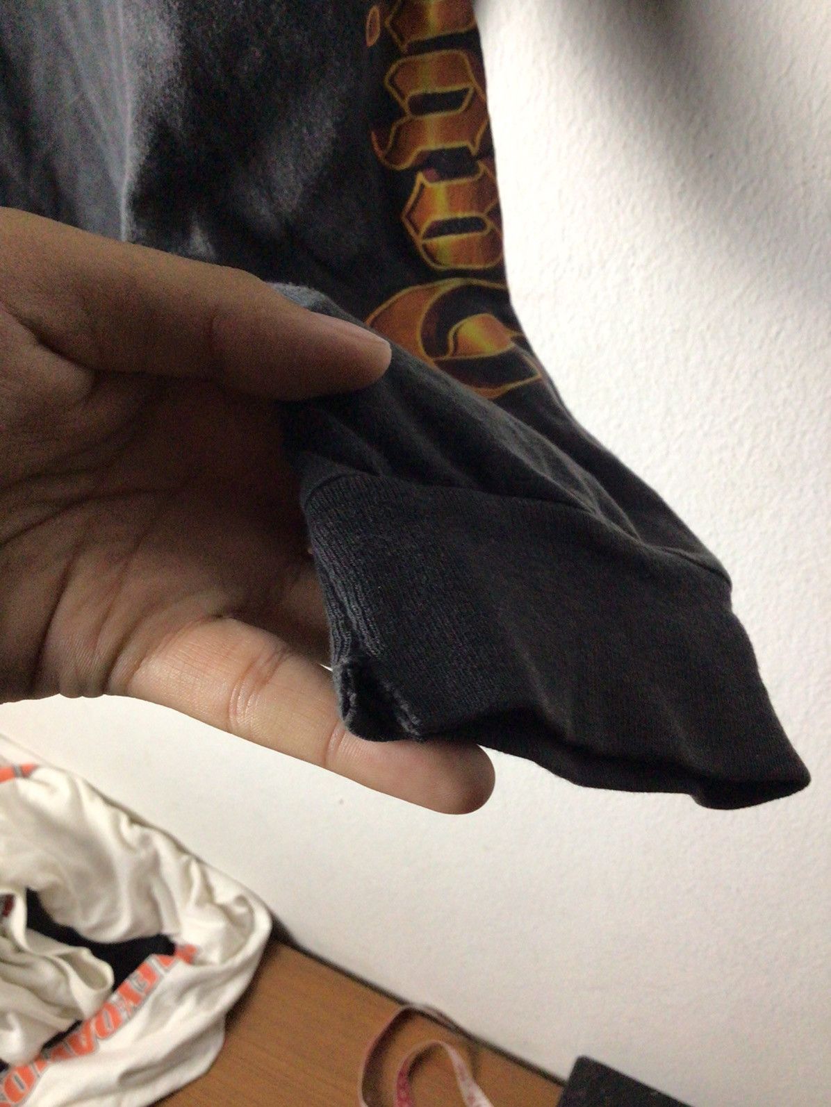 Harley Davidson × Rap Tees × Vintage Harley-Davidson long sleeve fire pattern 2006 Size US XL / EU 56 / 4 - 5 Thumbnail