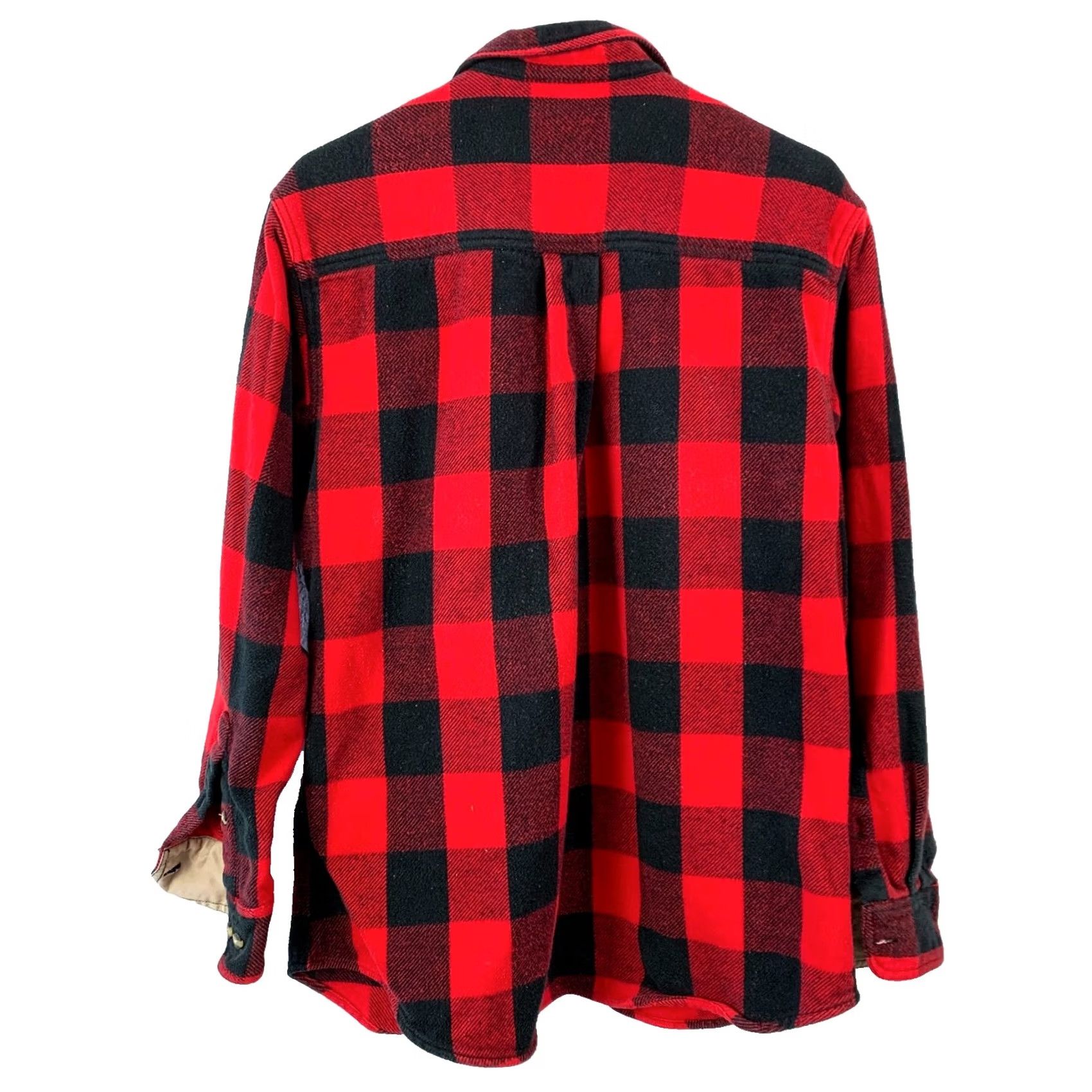 Vintage VINTAGE Elkmont Buffalo Plaid Flannel Red Black Button-Up Shirt L Men Size US L / EU 52-54 / 3 - 7 Thumbnail