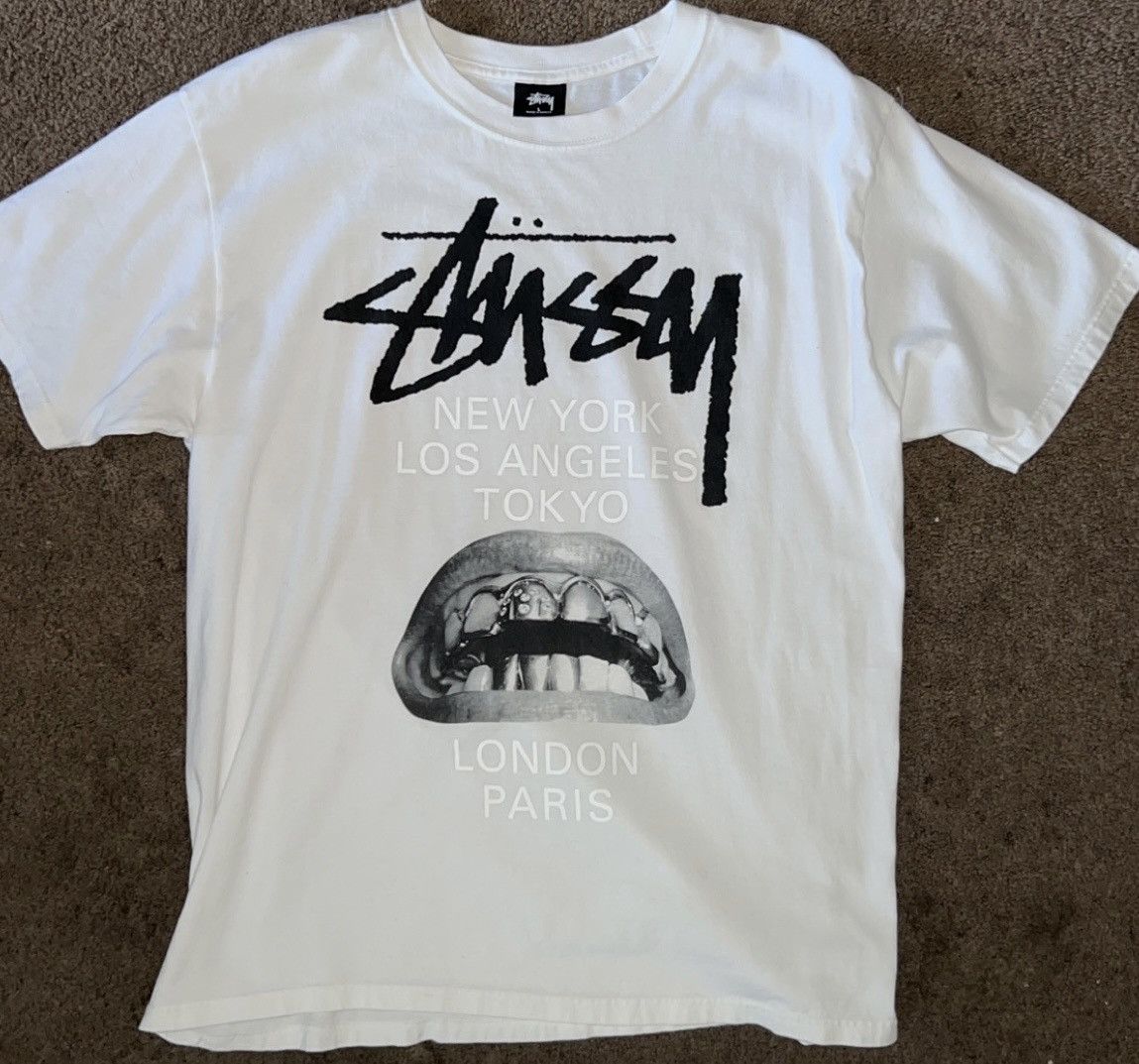 Rick Owens Rick Owens Stussy World Tour Tee | Grailed