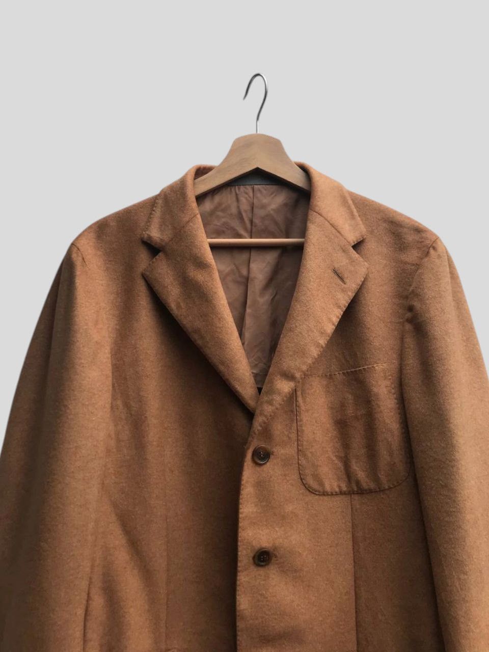 Ermenegildo Zegna Vintage Ermenegildo Zegna Soft Silk, Wool & Cashmere Jacket Size US S / EU 44-46 / 1 - 6 Thumbnail