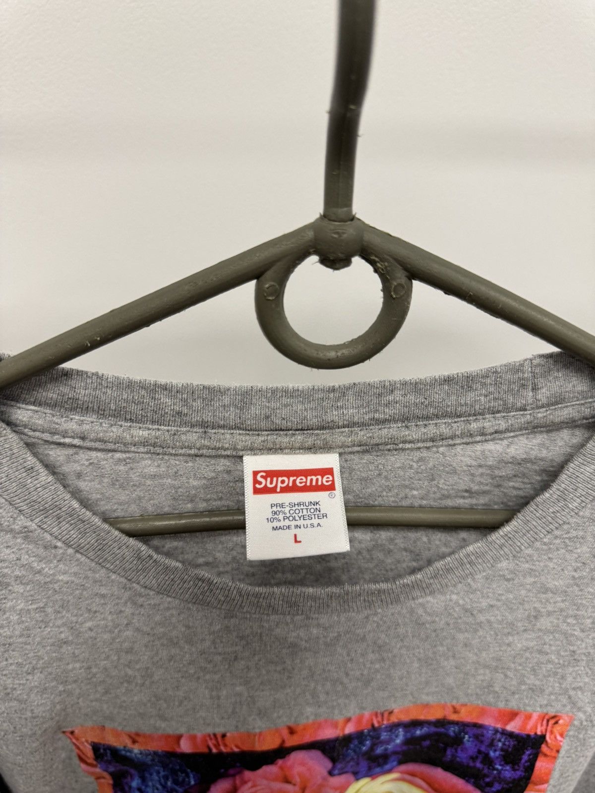 Supreme Vintage Supreme Long Sleeve Flowers Logo Made in USA Size US L / EU 52-54 / 3 - 4 Thumbnail