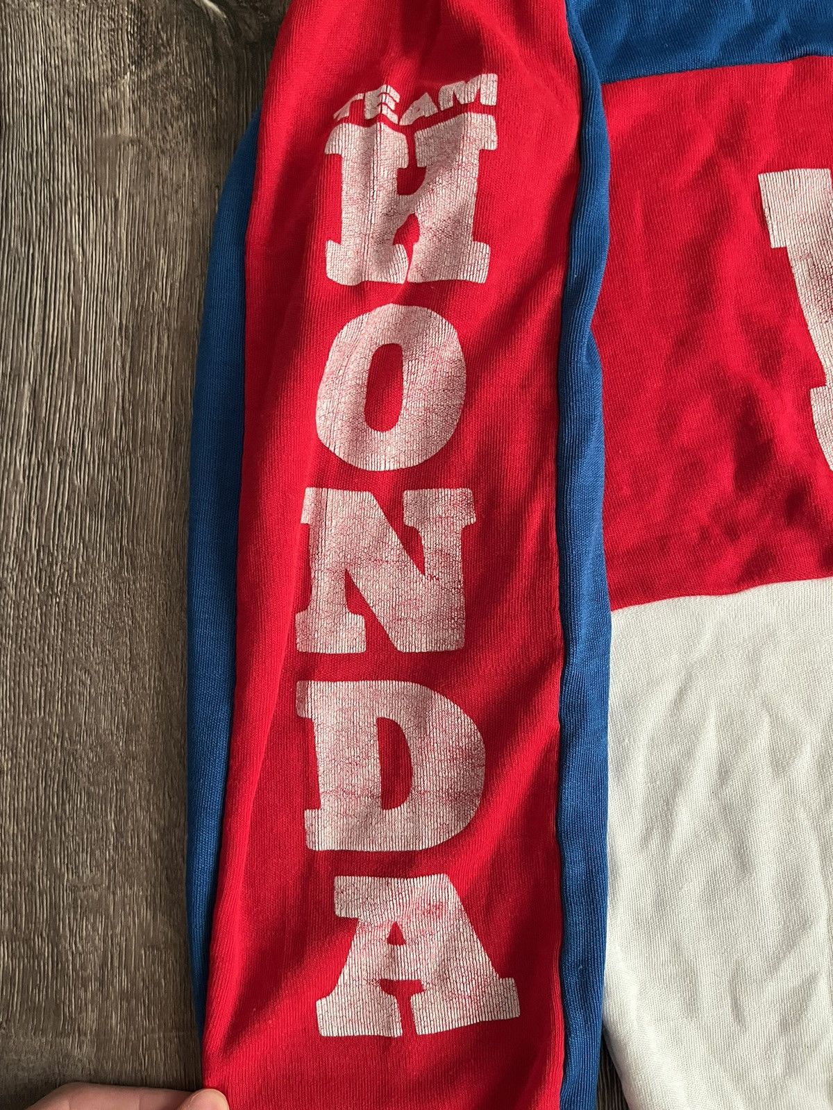 Honda × Vintage Vintage 80s Honda Logo Team Equipment Racing Sweatshirt Rare Size US L / EU 52-54 / 3 - 12 Thumbnail