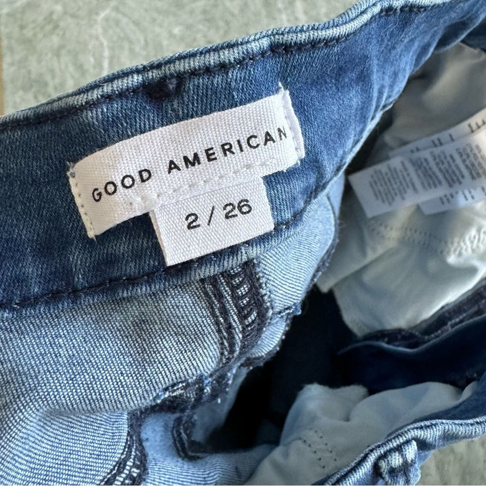 Good American NWT! Good American Blue Jeans, Size 2/26 Size 26" / US 2 / IT 38 - 10 Thumbnail
