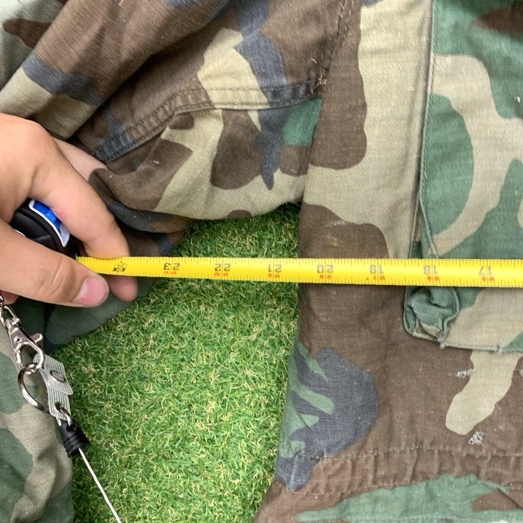 AMO VINTAGE US Army Jacket Mens M65 Woodland Camo Field Coat Cold Weather With Liner Size US M / EU 48-50 / 2 - 5 Thumbnail