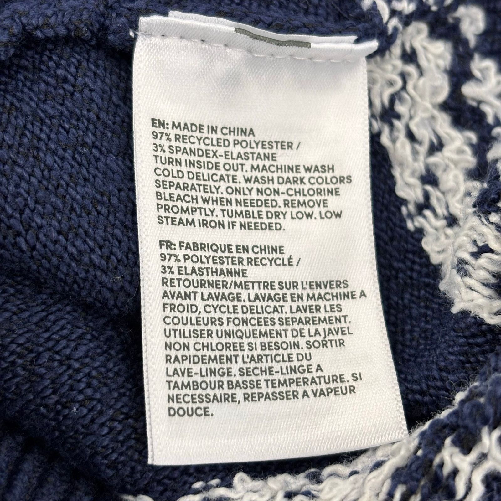 Lands' End Lands End Men's Size XL Sweater Navy Blue Bear Christmas Size US XL / EU 56 / 4 - 4 Thumbnail