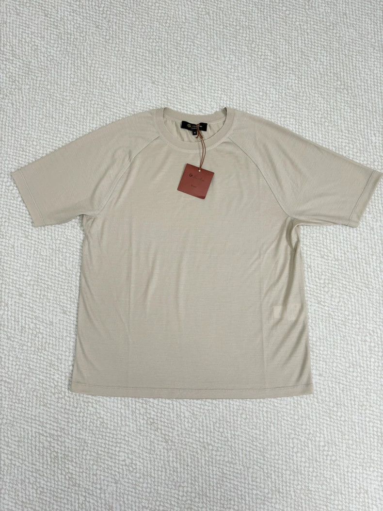 Loro Piana LORO PIANA Wool T-shirt Size M / US 6-8 / IT 42-44 - 1 Thumbnail