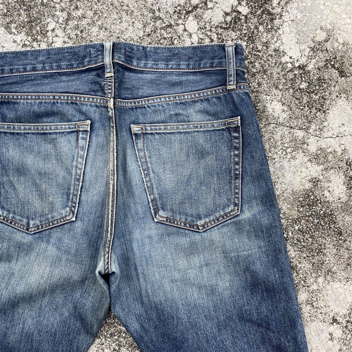 Japanese Brand Vintage Japanese Brand Distressed Selvedge Denim Size US 34 / EU 50 - 7 Thumbnail