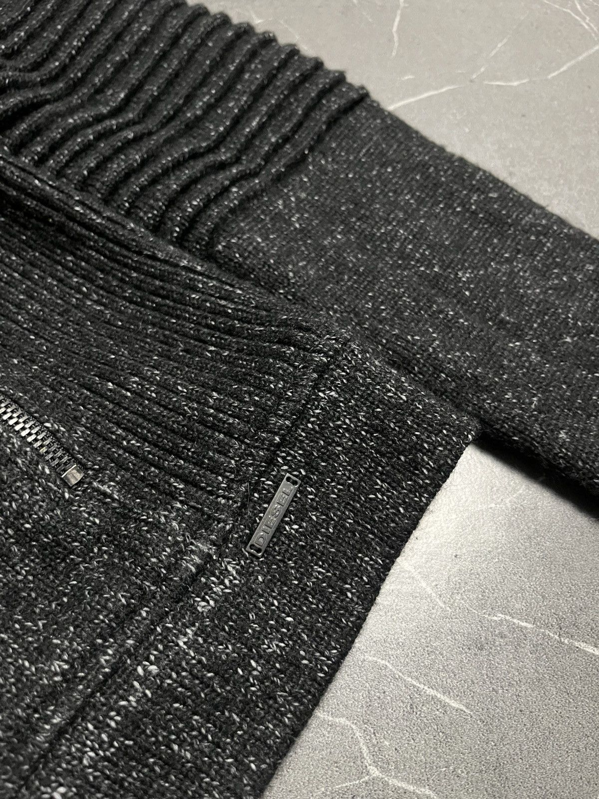 Diesel Diesel avant garde wool rare model y2k Size US L / EU 52-54 / 3 - 10 Thumbnail