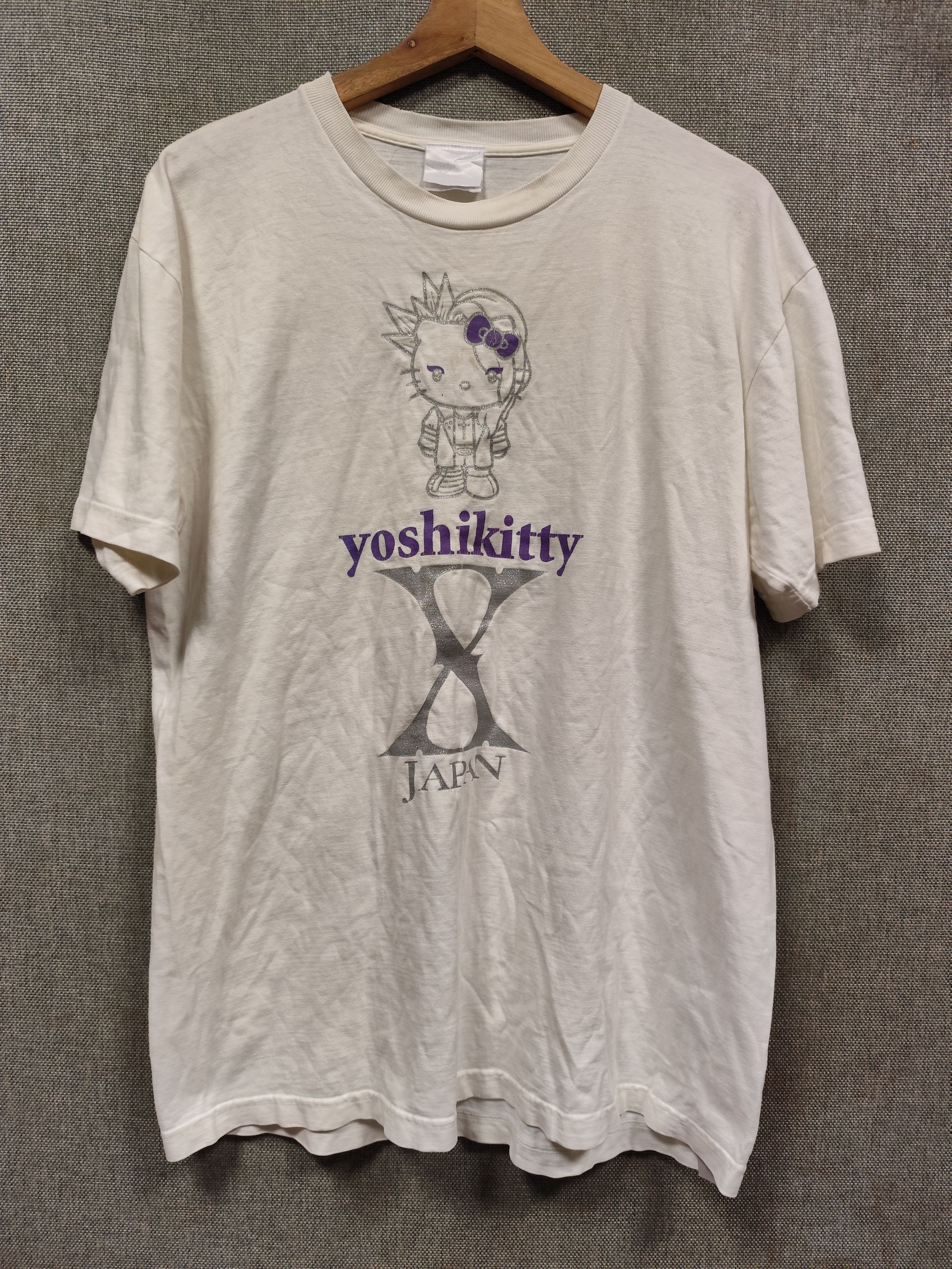 Band Tees Hello Kitty x Band X Japan Tee Size US L / EU 52-54 / 3 - 1 Thumbnail