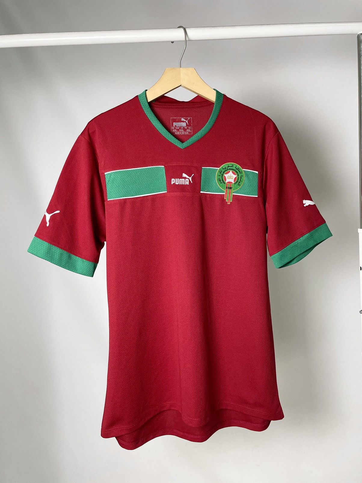 Puma Puma Vintage ⚽️ Maroco footbal jersey tee shirt tee Size US XXL / EU 58 / 5 - 5 Thumbnail