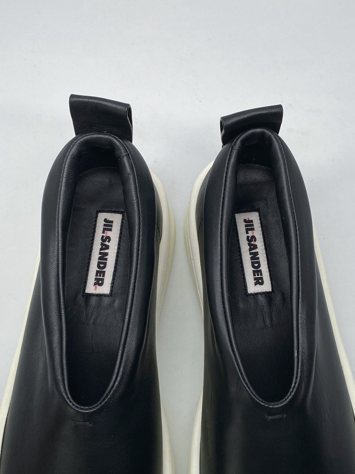 Jil Sander Jil Sander 38MM Leather Platform Slip-On Sneakers size 41 Size US 11 / IT 41 - 10 Thumbnail