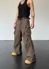 Japanese Brand × Vintage Brown Workwear Pants Size US 32 / EU 48 - 1 Thumbnail
