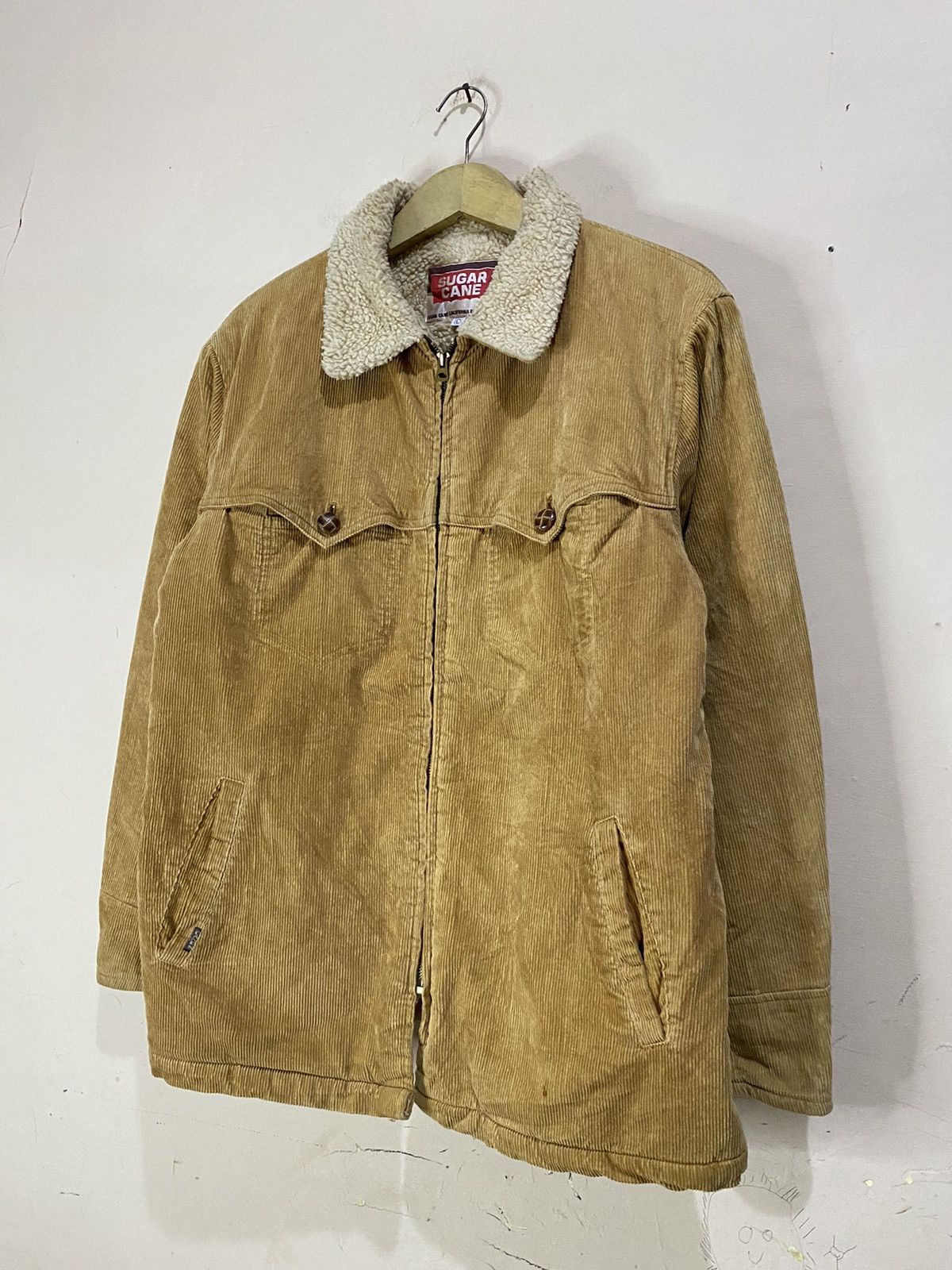 Japanese Brand × Sugar Cane Vtg Sugar Cane Ranch Wear Corduroy Sherpa Jacket Size US L / EU 52-54 / 3 - 2 Thumbnail
