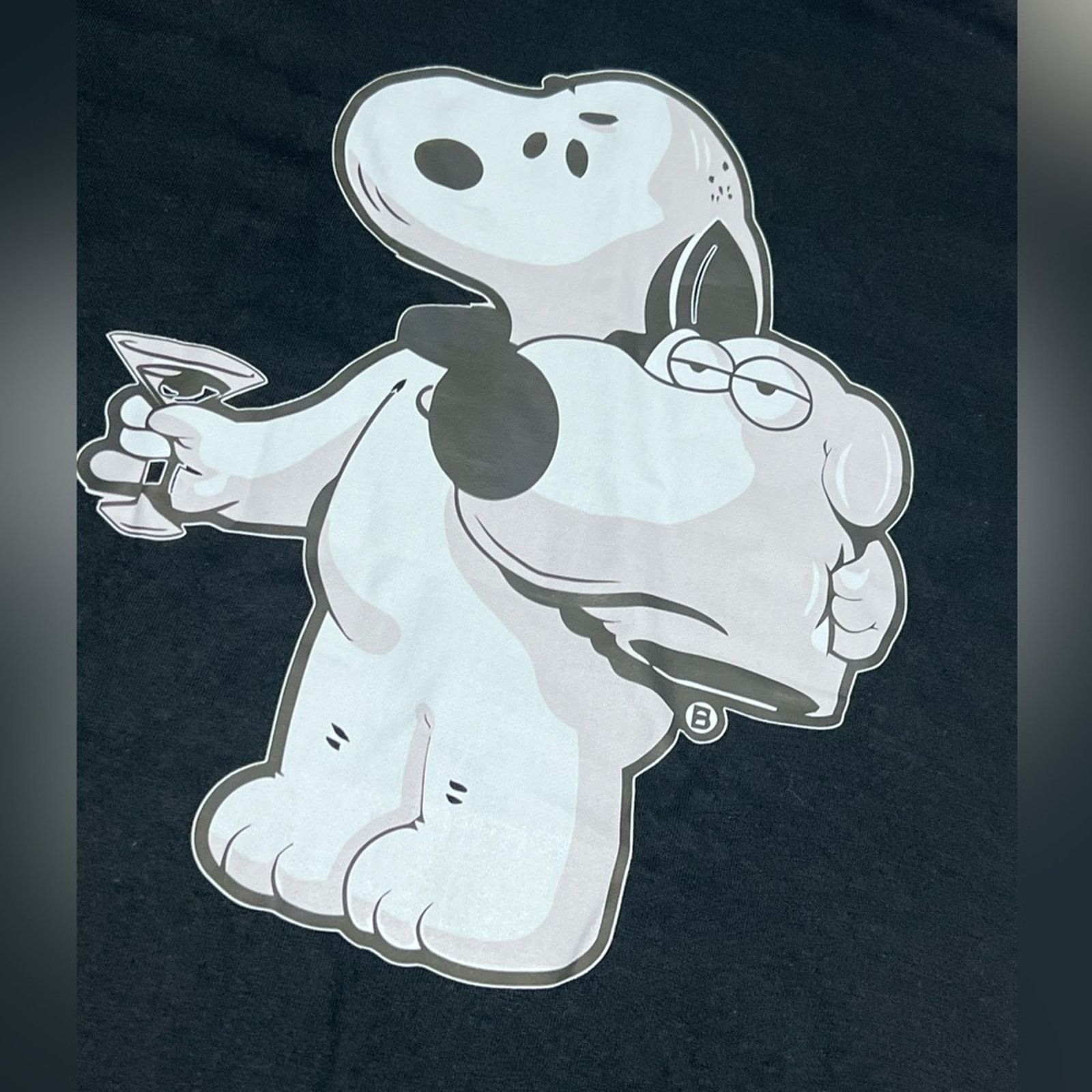 G2000 Snoopy x Brian Cartoon Mashup Shirt NEW Size US M / EU 48-50 / 2 - 2 Thumbnail
