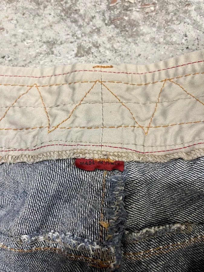 Designer × Marithe + Francois Girbaud × Vintage 2000s Marithé + François Girbaud Wide Denim Jeans Size US 30 / EU 46 - 12 Thumbnail