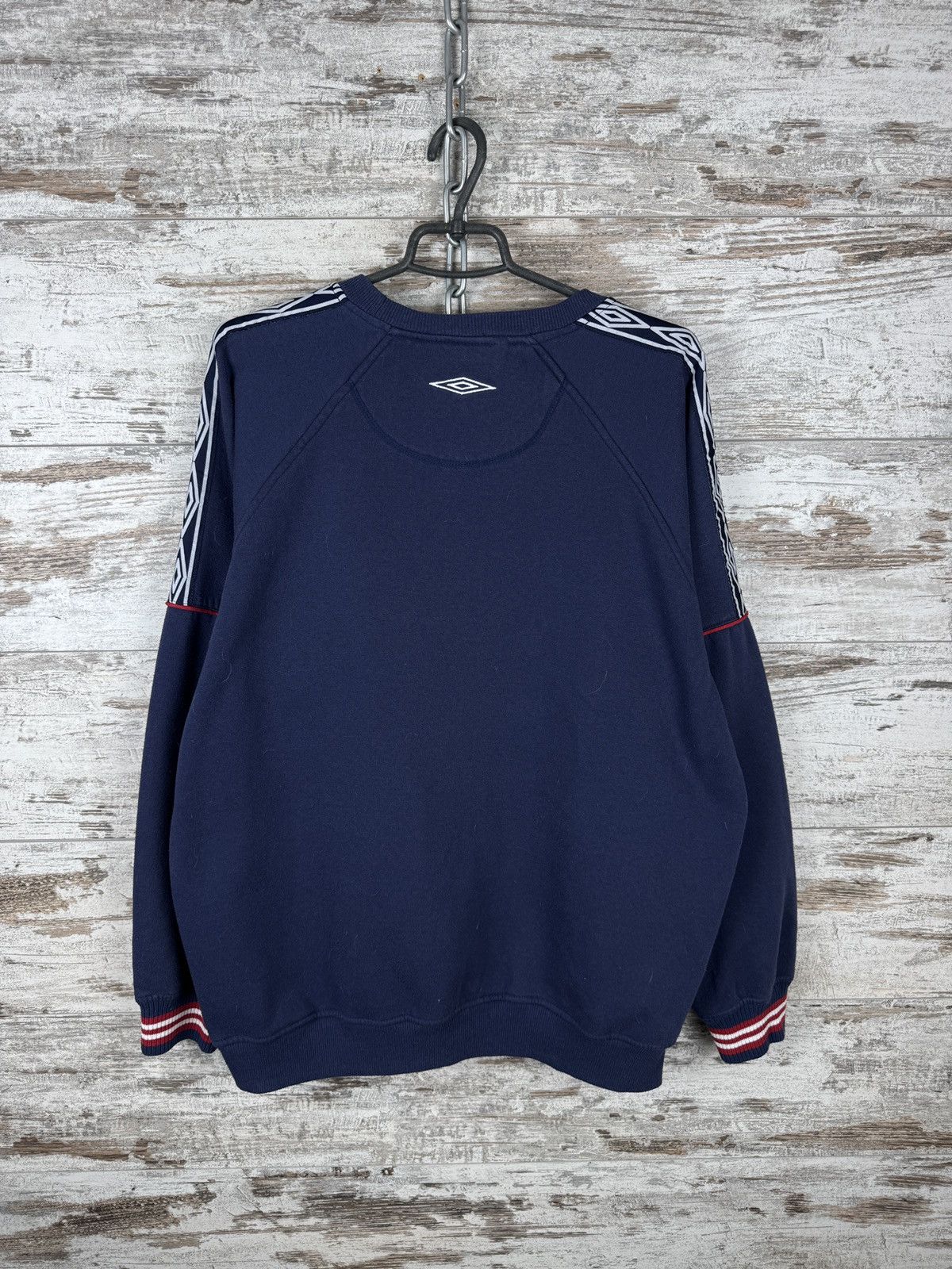 Umbro × Vintage Mens Vintage Umbro Sweatshirt big logo center jacket tee Size US XL / EU 56 / 4 - 13 Thumbnail