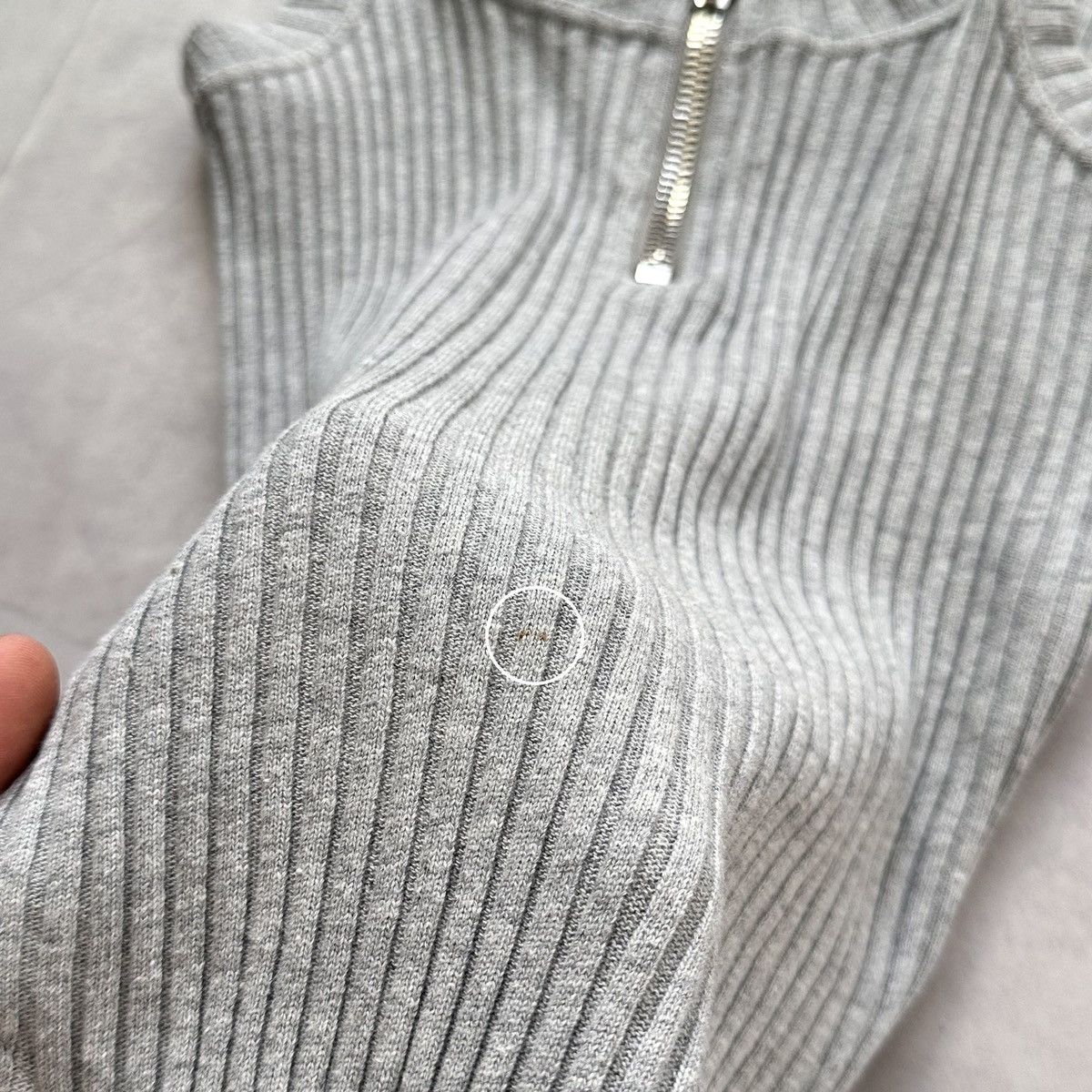 Transit Vintage Transit Par Such Ribbed Bodysuit Zip Tank Top Size M / US 6-8 / IT 42-44 - 10 Thumbnail