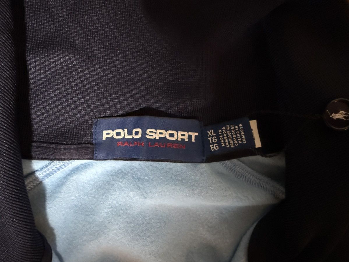 Polo Ralph Lauren Polo Ralph Lauren Sport Fleece Track Jacket Cruise Navy XL Size US XL / EU 56 / 4 - 11 Thumbnail