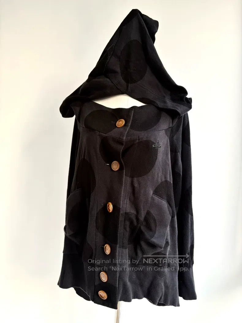 Vivienne Westwood Vivienne Westwood Vintage grayish black polka dot witch ho Size M / US 6-8 / IT 42-44 - 1 Thumbnail