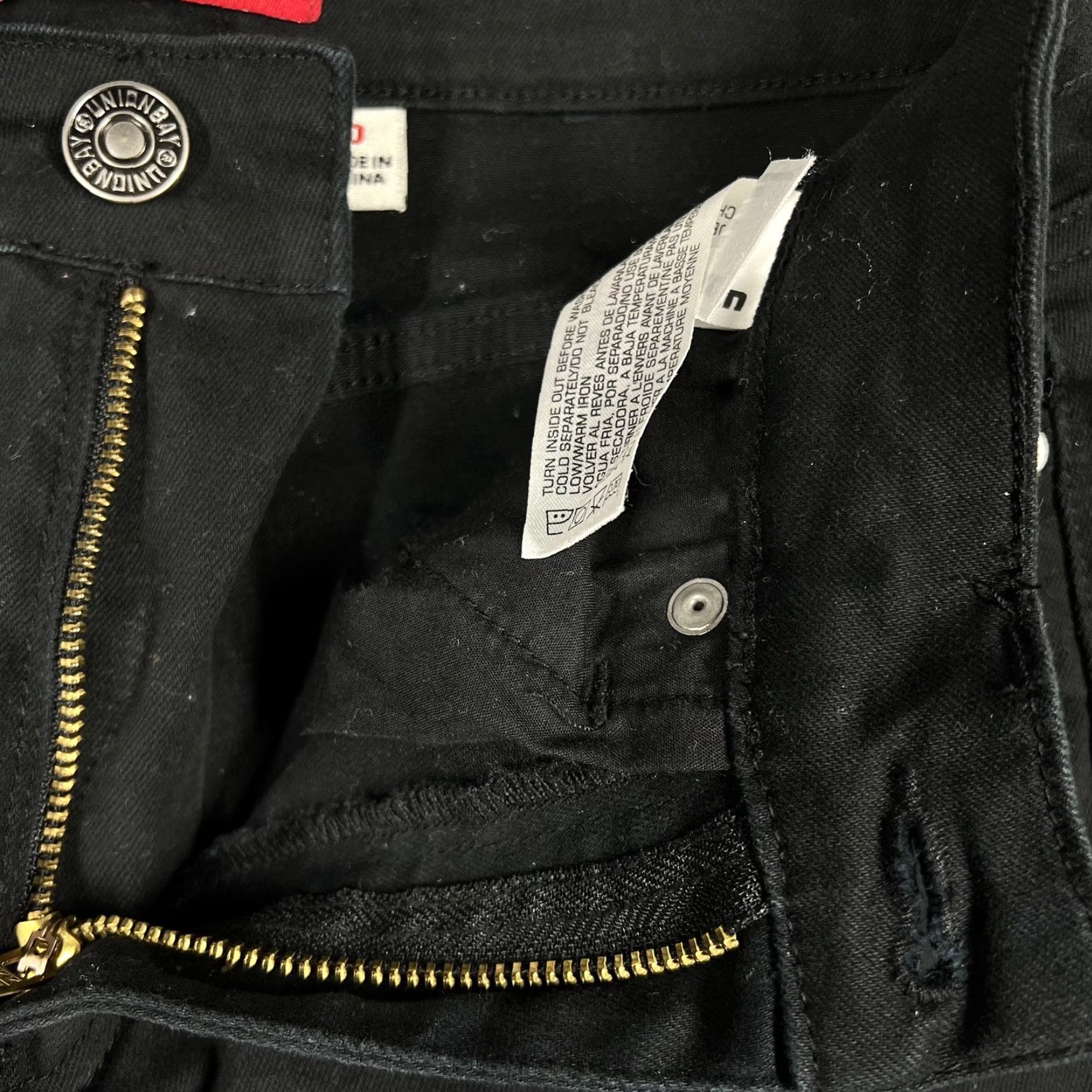 Vintage Union Bay Jeans Women’s Black Skinny Size 0 Cotton Spandex EUC Womens Size 25" / US 0 / IT 36 - 5 Thumbnail