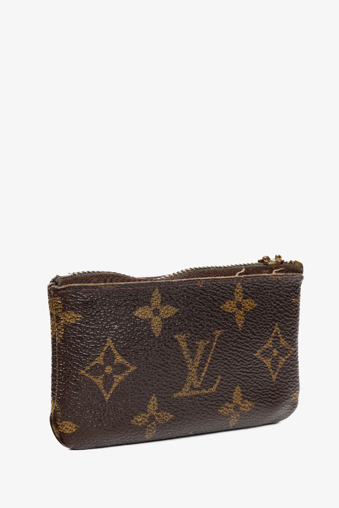 Louis Vuitton Louis Vuitton Monogram Canvas Zip Pochette Cles Size ONE SIZE - 2 Thumbnail