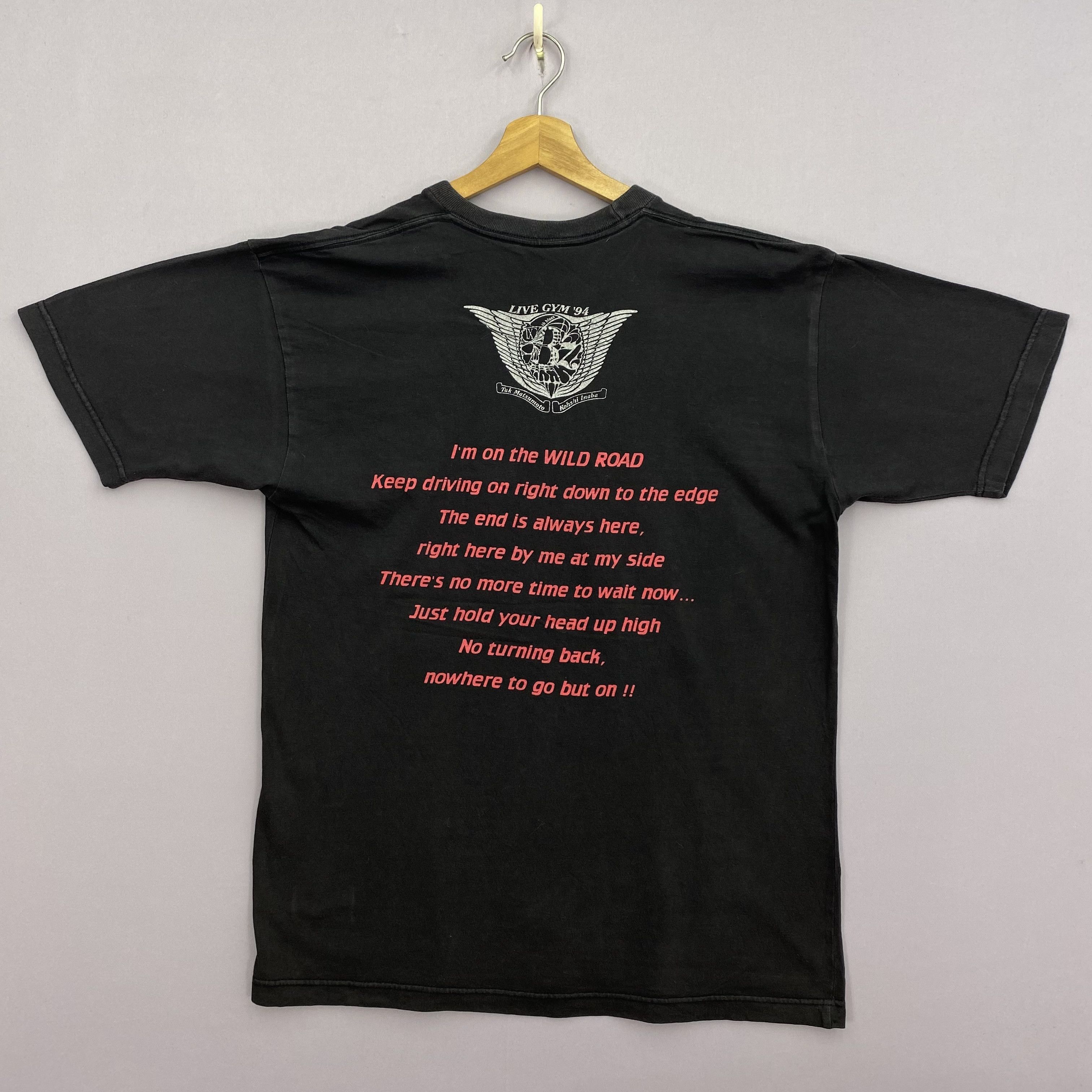 Band Tees Vintage 90s Japanese Live Gym 1994 T-Shirt Crewneck Tees Size US L / EU 52-54 / 3 - 2 Thumbnail