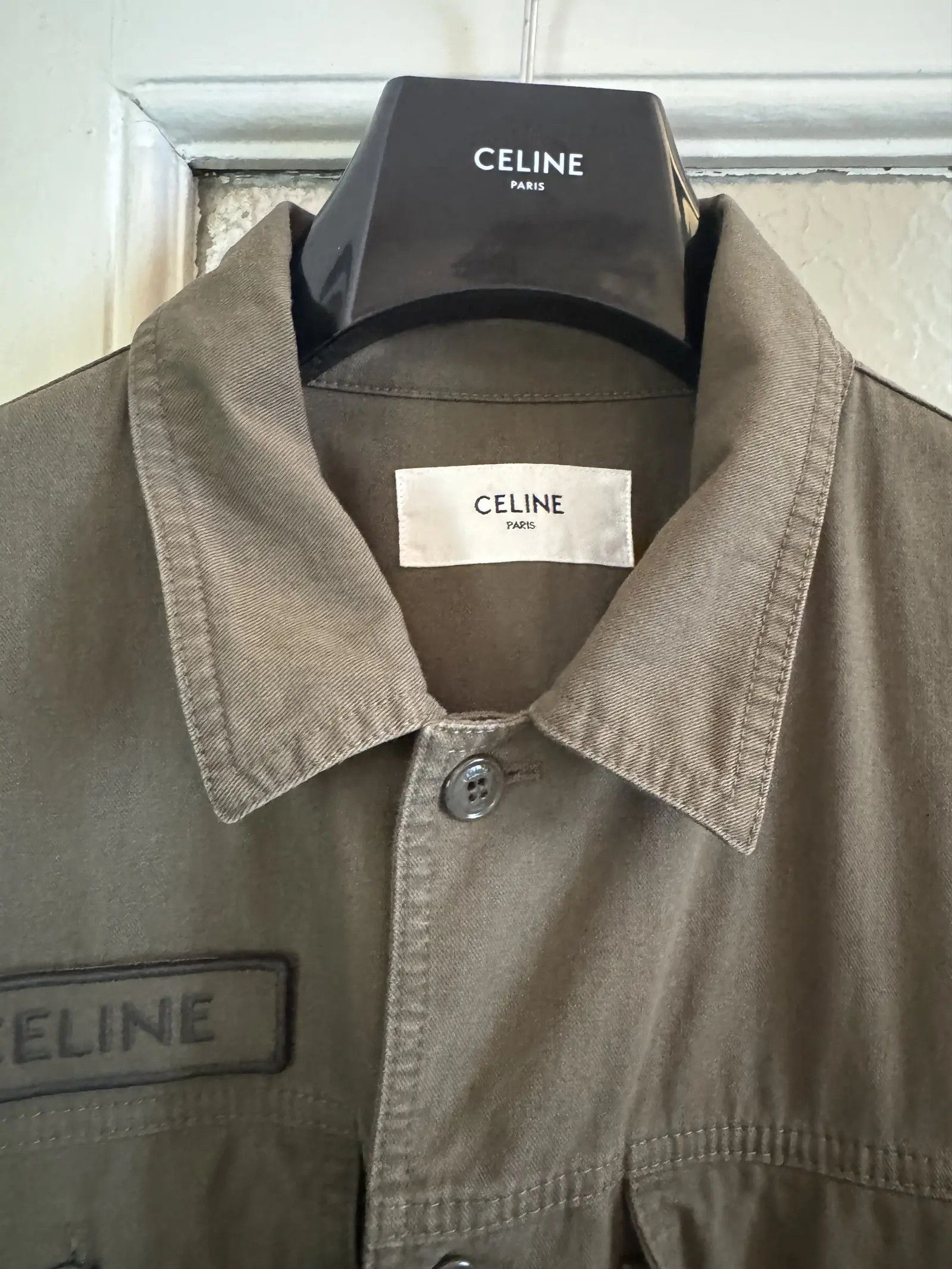 Celine SAHARIENNE JACKET IN COTTON Size US M / EU 48-50 / 2 - 3 Thumbnail