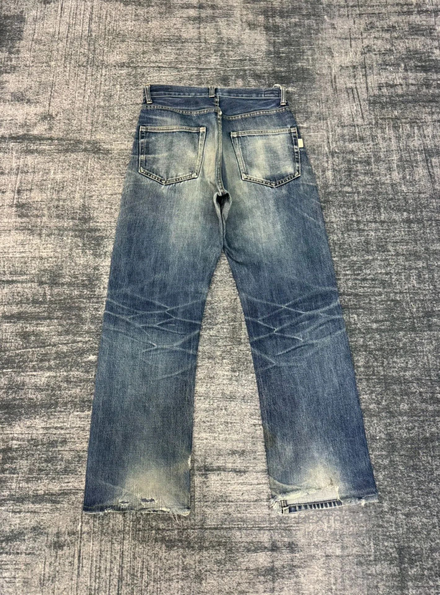 Vintage Vintage TAKO Japan Washed Retro Blue Jeans. Size US 29 - 6 Thumbnail