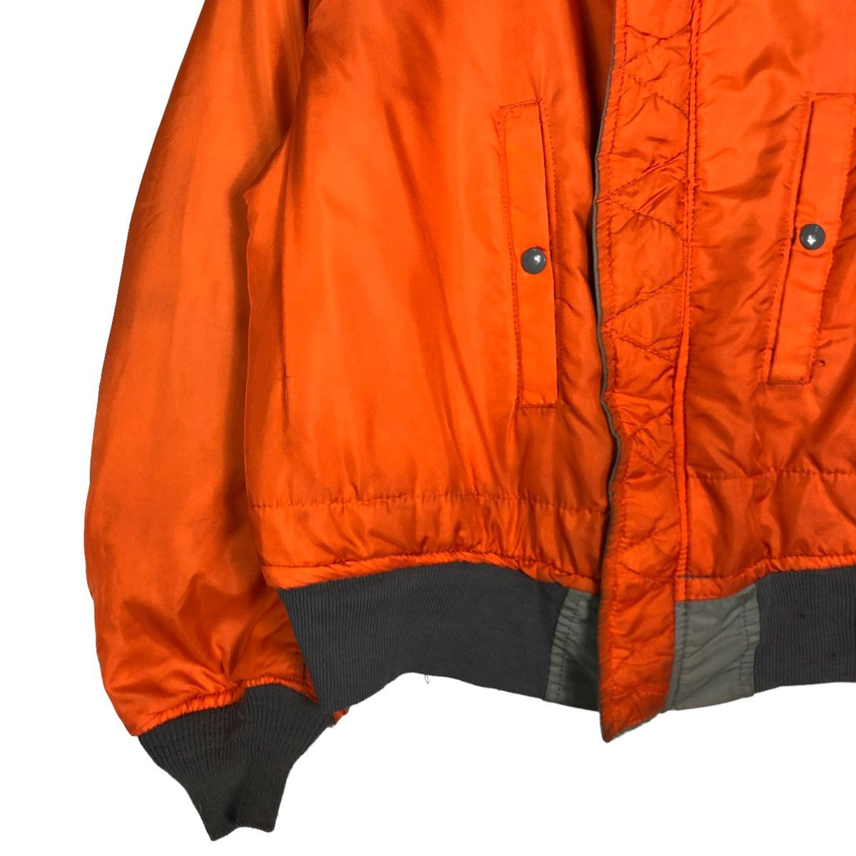 Vintage 🔥VINTAGE REVERSIBLE MA-1 BOMBER JACKET ALPHA INDUSTRIES Size US M / EU 48-50 / 2 - 17 Thumbnail