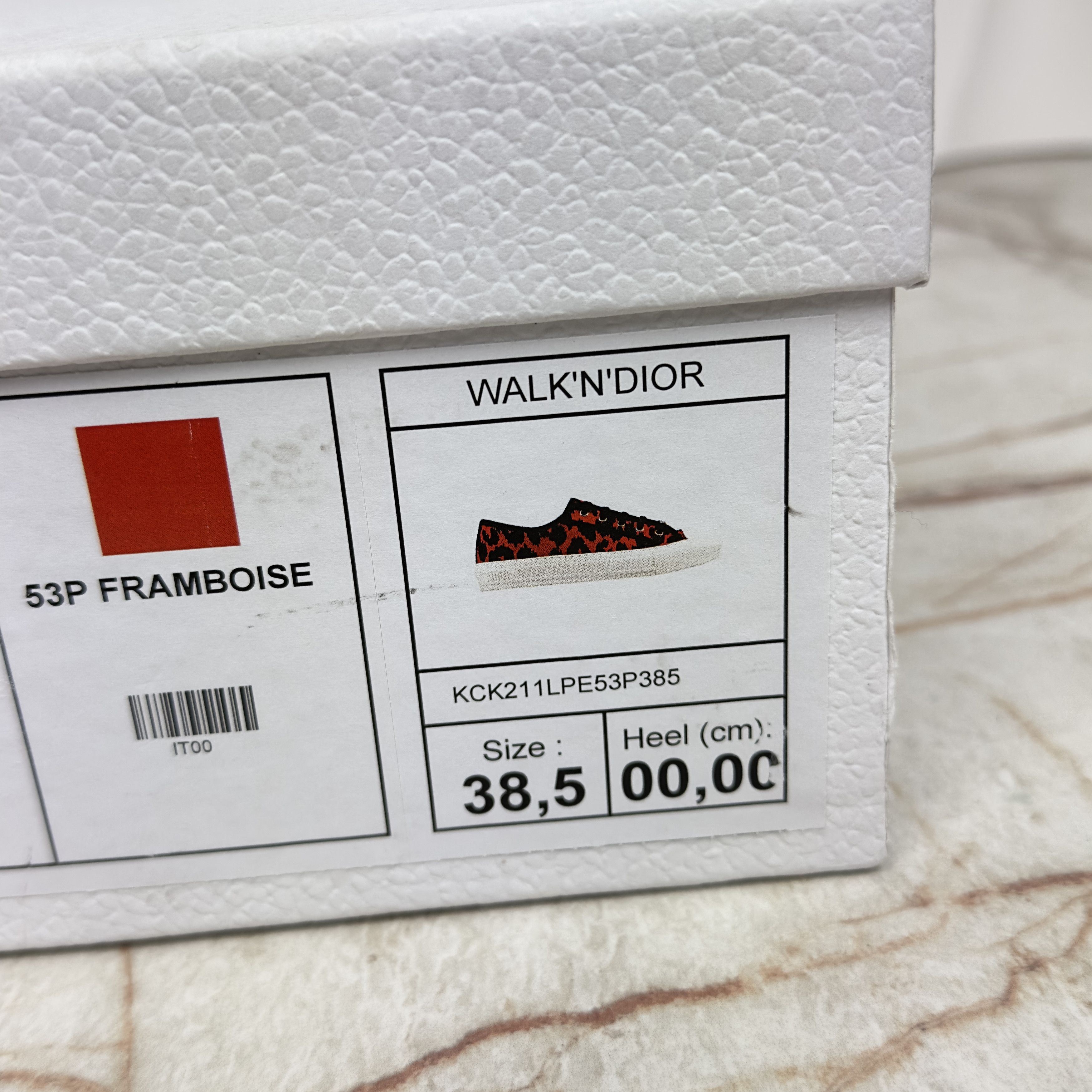 Dior Dior Walk N Dior Trainer Sneakers Leopard Fabric Size US 8.5 / IT 38.5 - 18 Thumbnail
