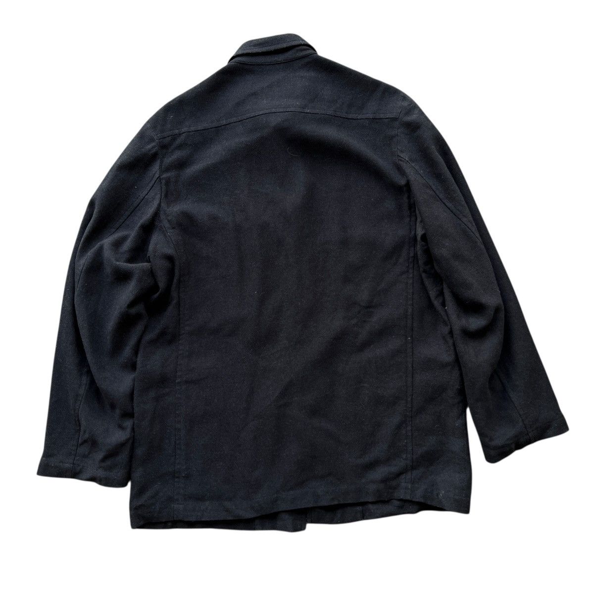 Yohji Yamamoto YOHJI YAMAMOTO AAR DURBAN RAYON POLYESTER SHIRT CHORE JACKET Size US M / EU 48-50 / 2 - 2 Thumbnail