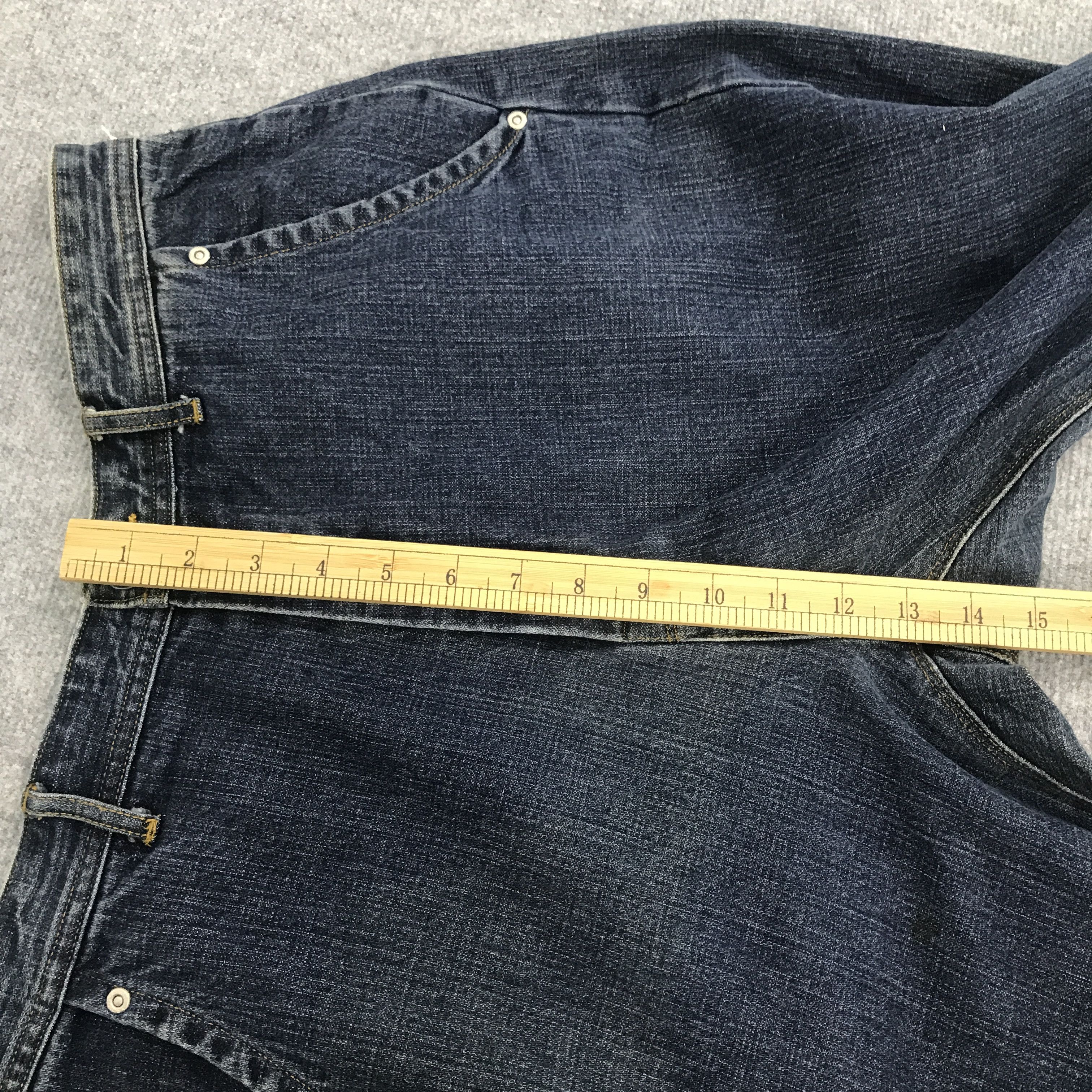Japanese Brand Rare Baggy denim version 101 brand denim pants Size US 33 - 8 Thumbnail