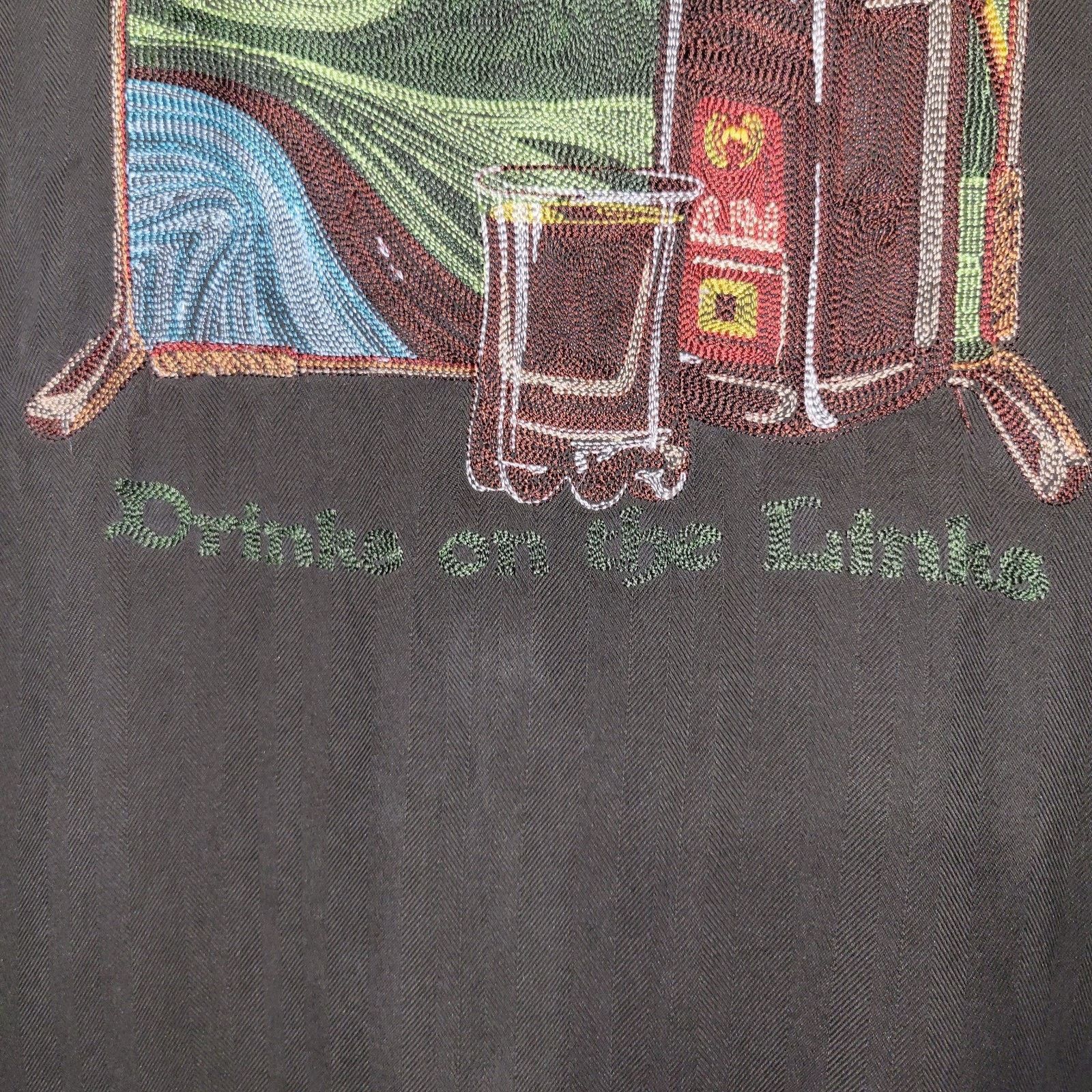 & Other Stories LUAU Men's Shirt Black XL 100% Silk Palm Tree Limited Size US XL / EU 56 / 4 - 10 Thumbnail