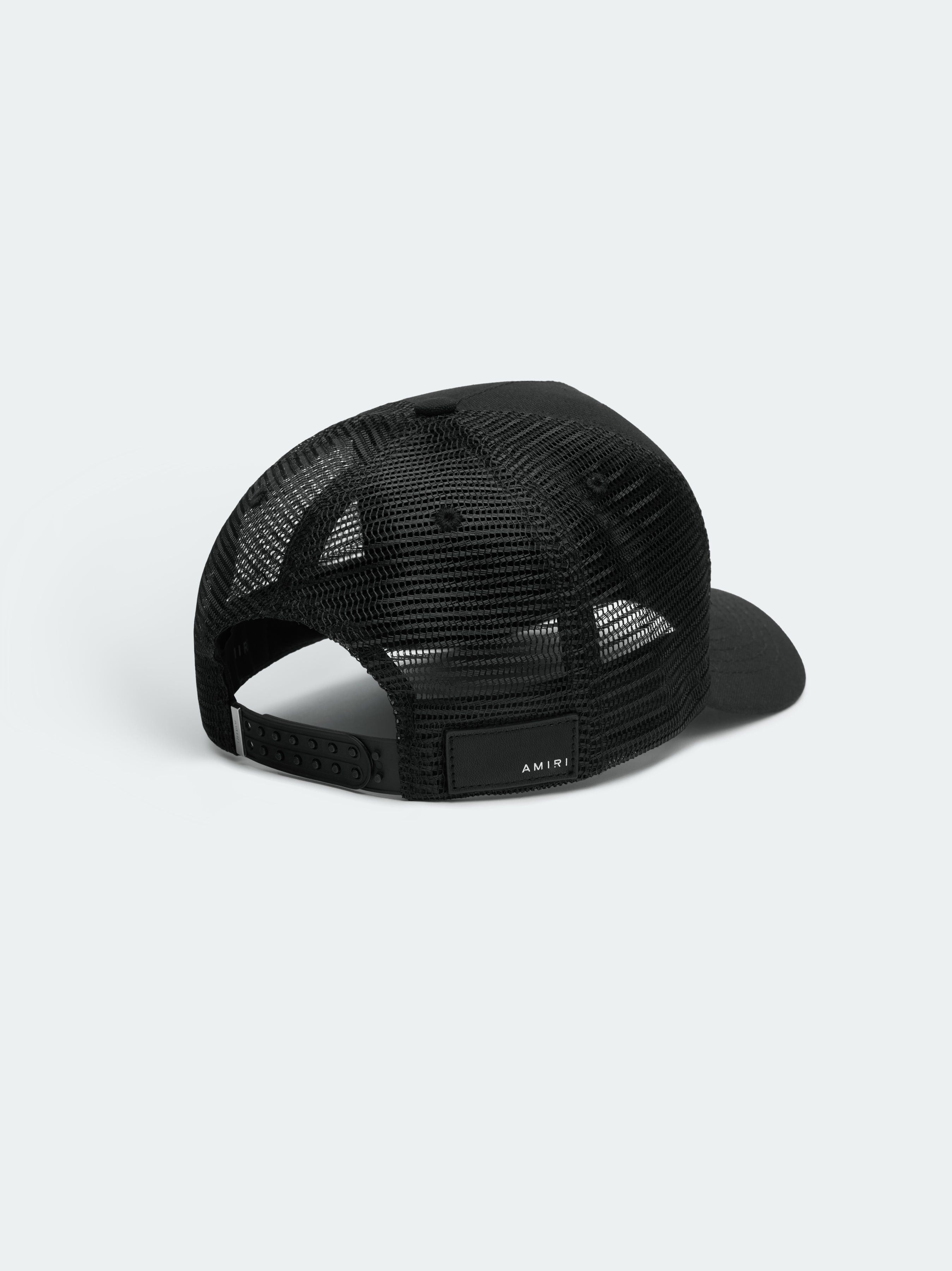 Amiri o1s1wg110725 Size: OS / Stars Trucker Cap / Hat in Black Size ONE SIZE - 3 Thumbnail