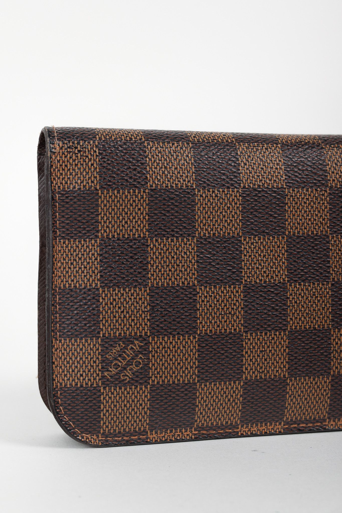 Louis Vuitton Louis Vuitton 2011 Brown Insolite Damier Ebene Wallet Size ONE SIZE - 5 Thumbnail
