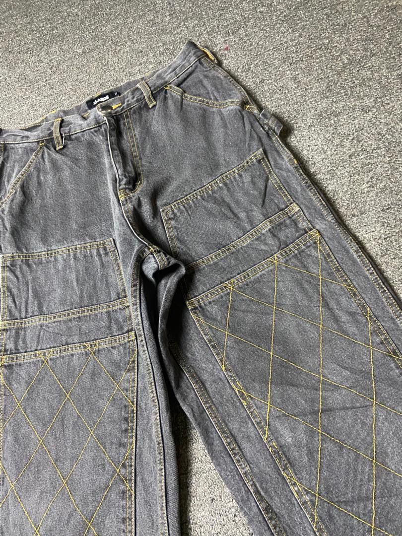 X-LARGE XLarge Brand Double Knee Stitched Denim Jeans (175) Size US 30 / EU 46 - 17 Thumbnail