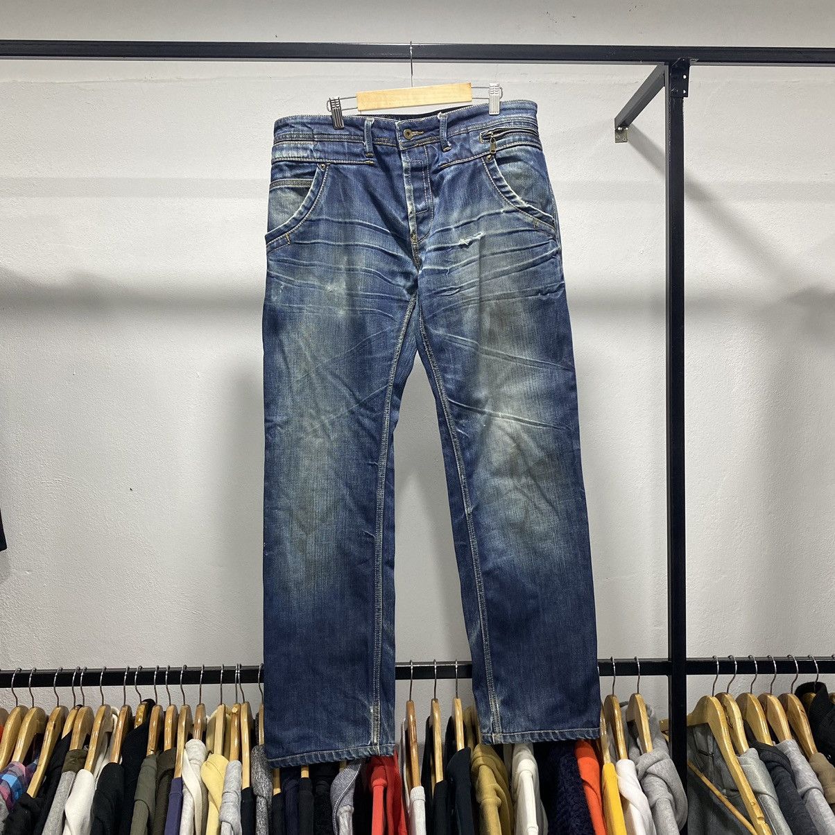 Dolce & Gabbana Sick☠️ Dolce & Gabbana Washed Jeans Denim Claw Size US 34 / EU 50 - 1 Thumbnail