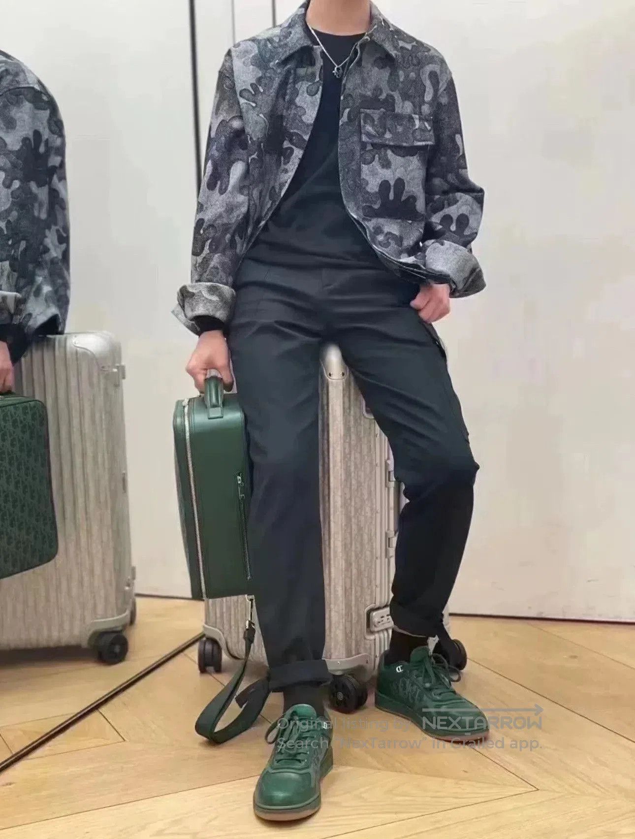 Peter Do Dior x Peter Doig Camouflage Denim Jacket. Size US XS / EU 42 / 0 - 3 Thumbnail