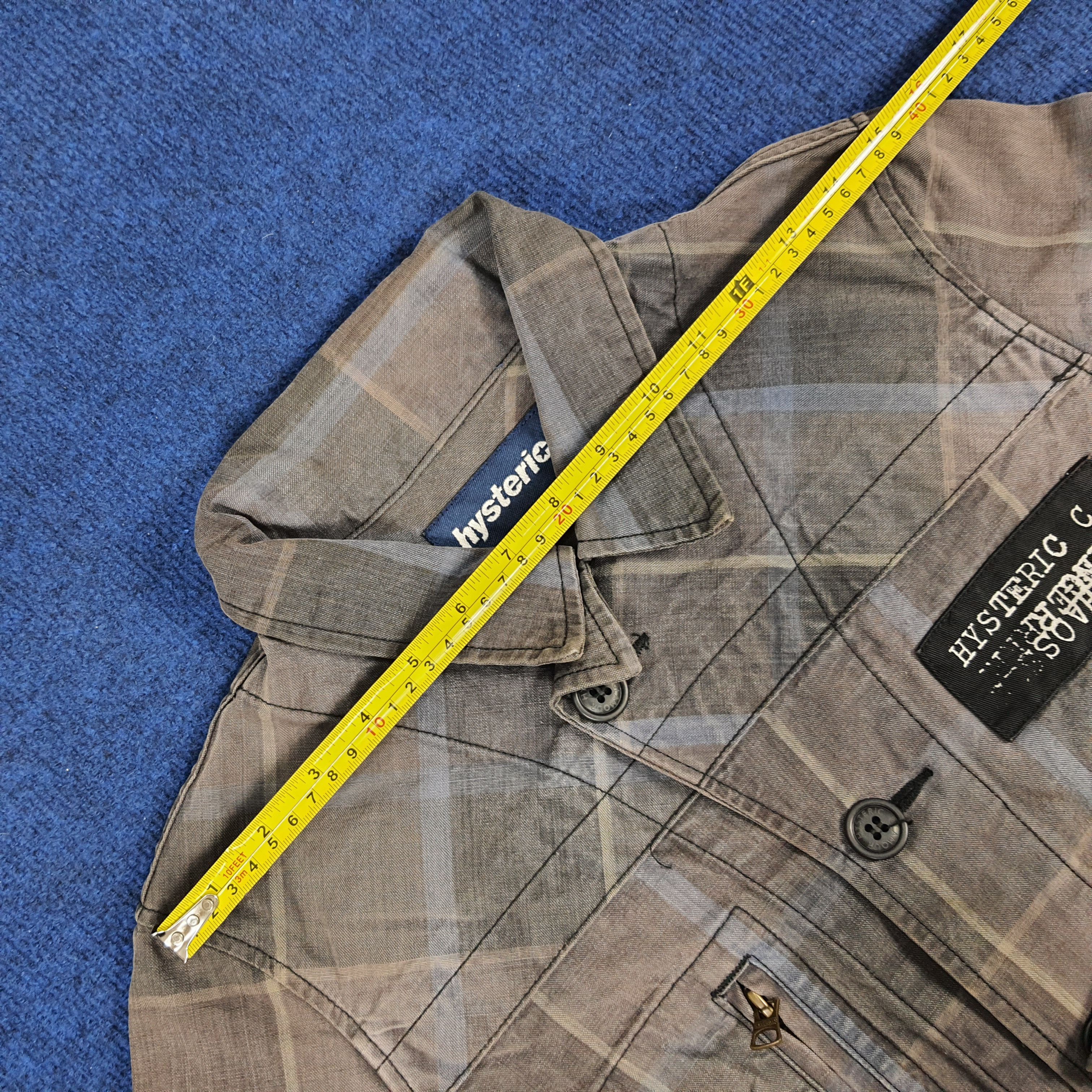 Hysteric Glamour × Japanese Brand × Vintage Vintage Hysteric Glamour Chaos Bringer Custom Logo Jacket Size XS / US 0-2 / IT 36-38 - 10 Thumbnail
